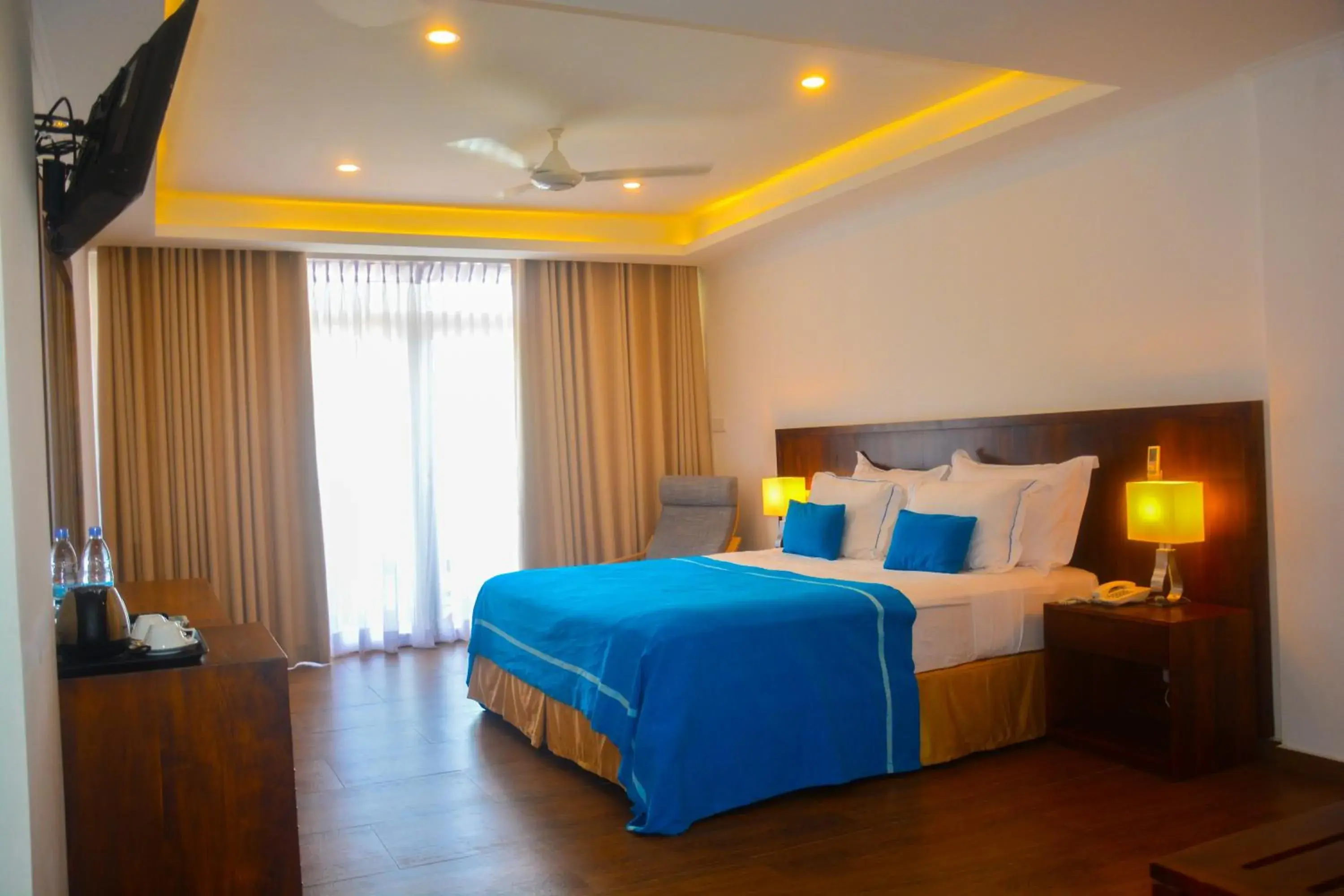 Bedroom, Bed in Sayura Beach Hotel Bedroom, Bed in Sayura Beach Hotel