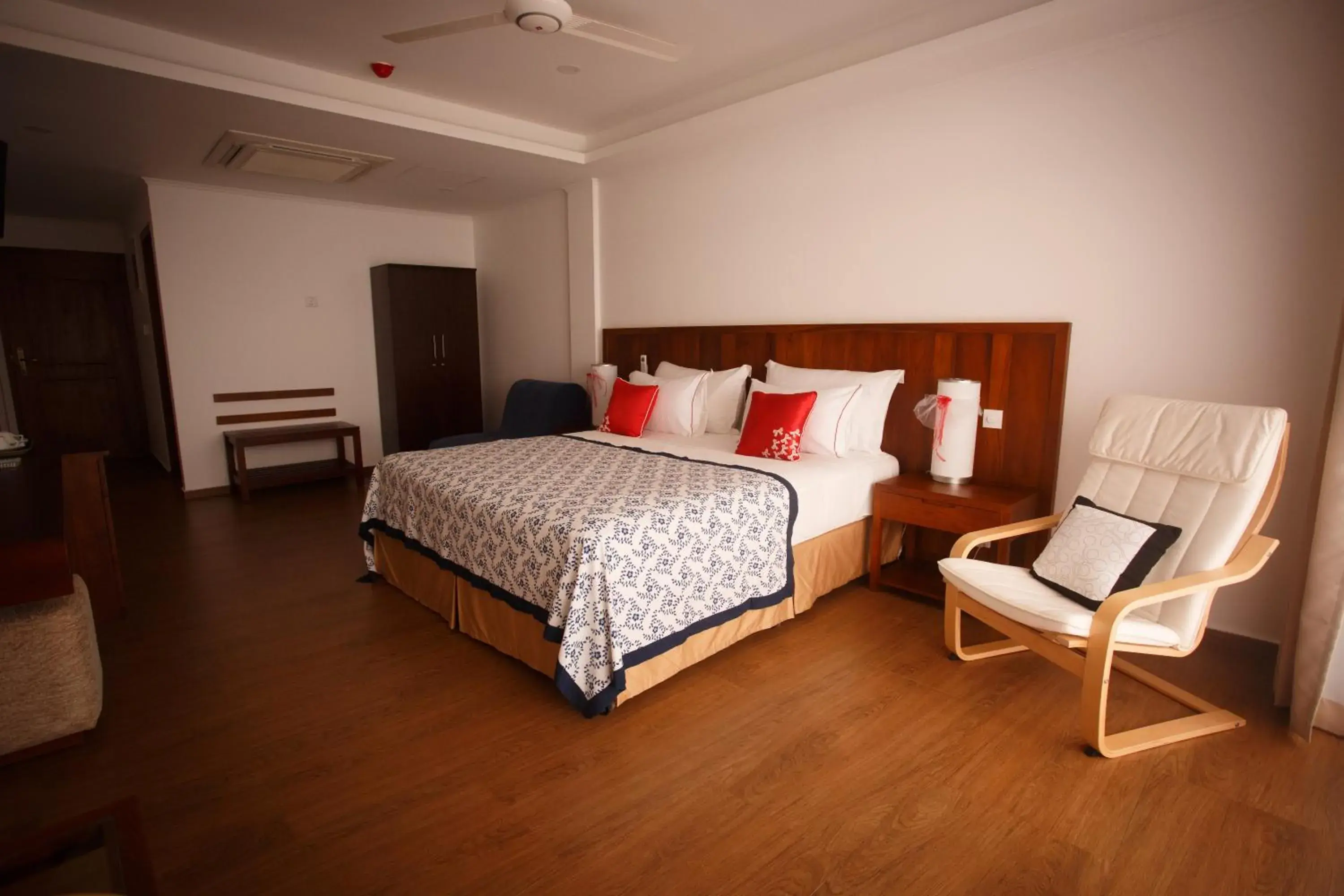 Bed in Sayura Beach Hotel Bed in Sayura Beach Hotel