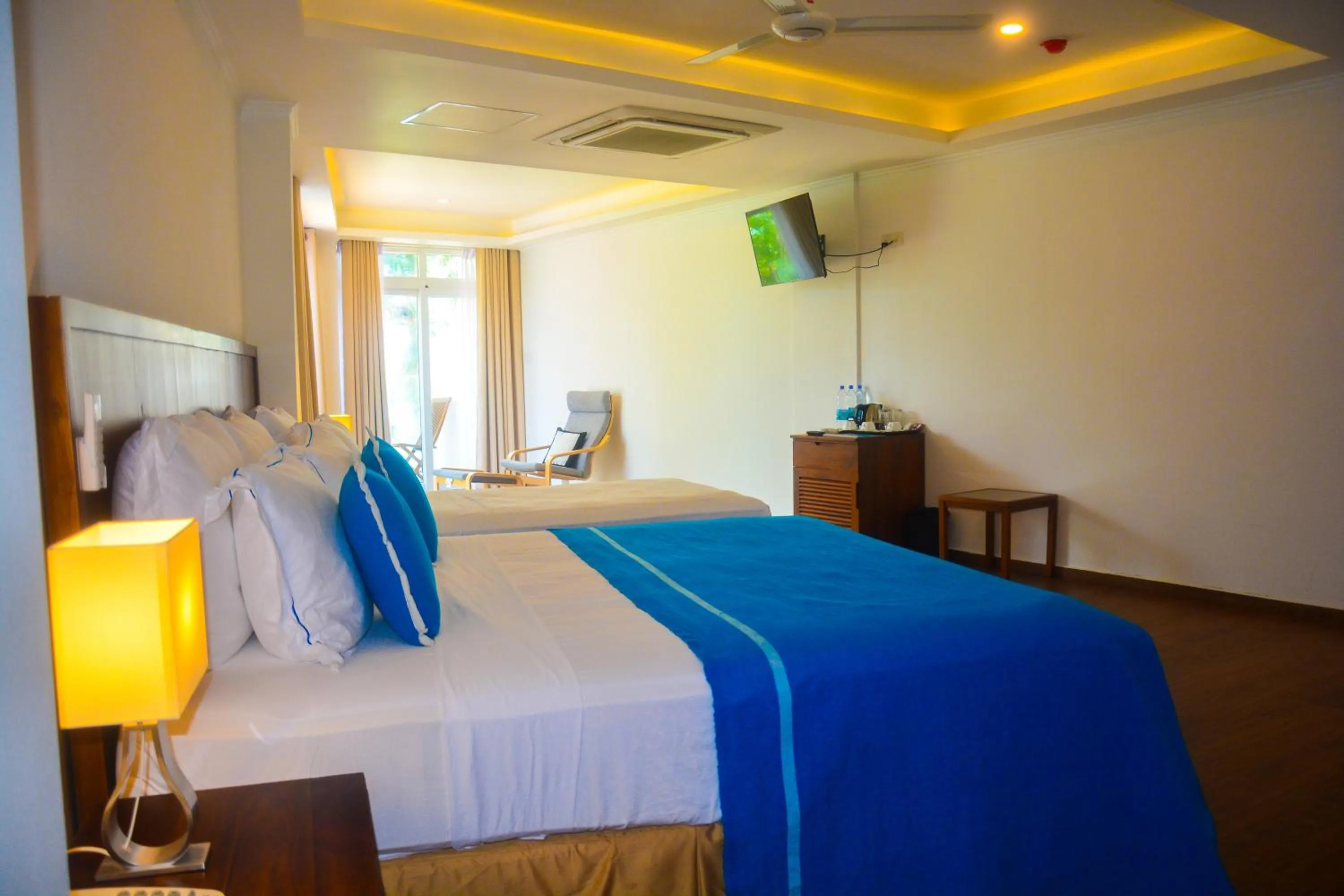 Bedroom, Bed in Sayura Beach Hotel