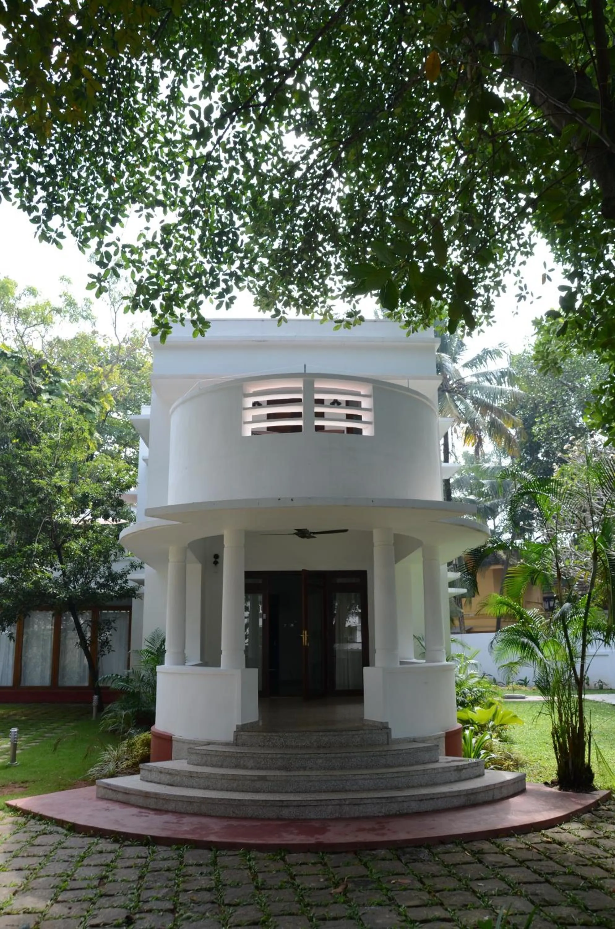 Garden view in Beach Gate Bungalows - A CGH Earth SAHA Experience