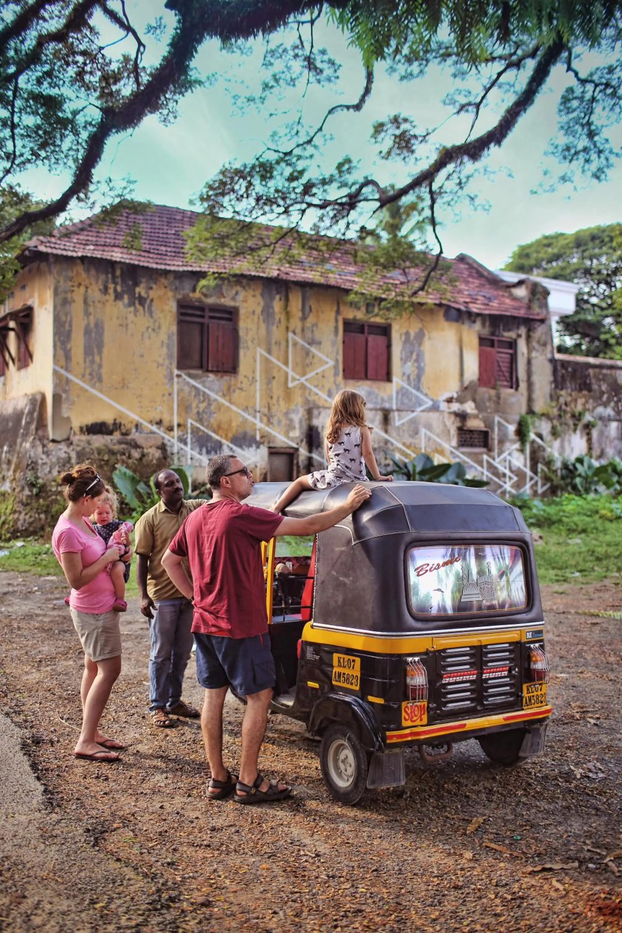 People in Beach Gate Bungalows - A CGH Earth SAHA Experience