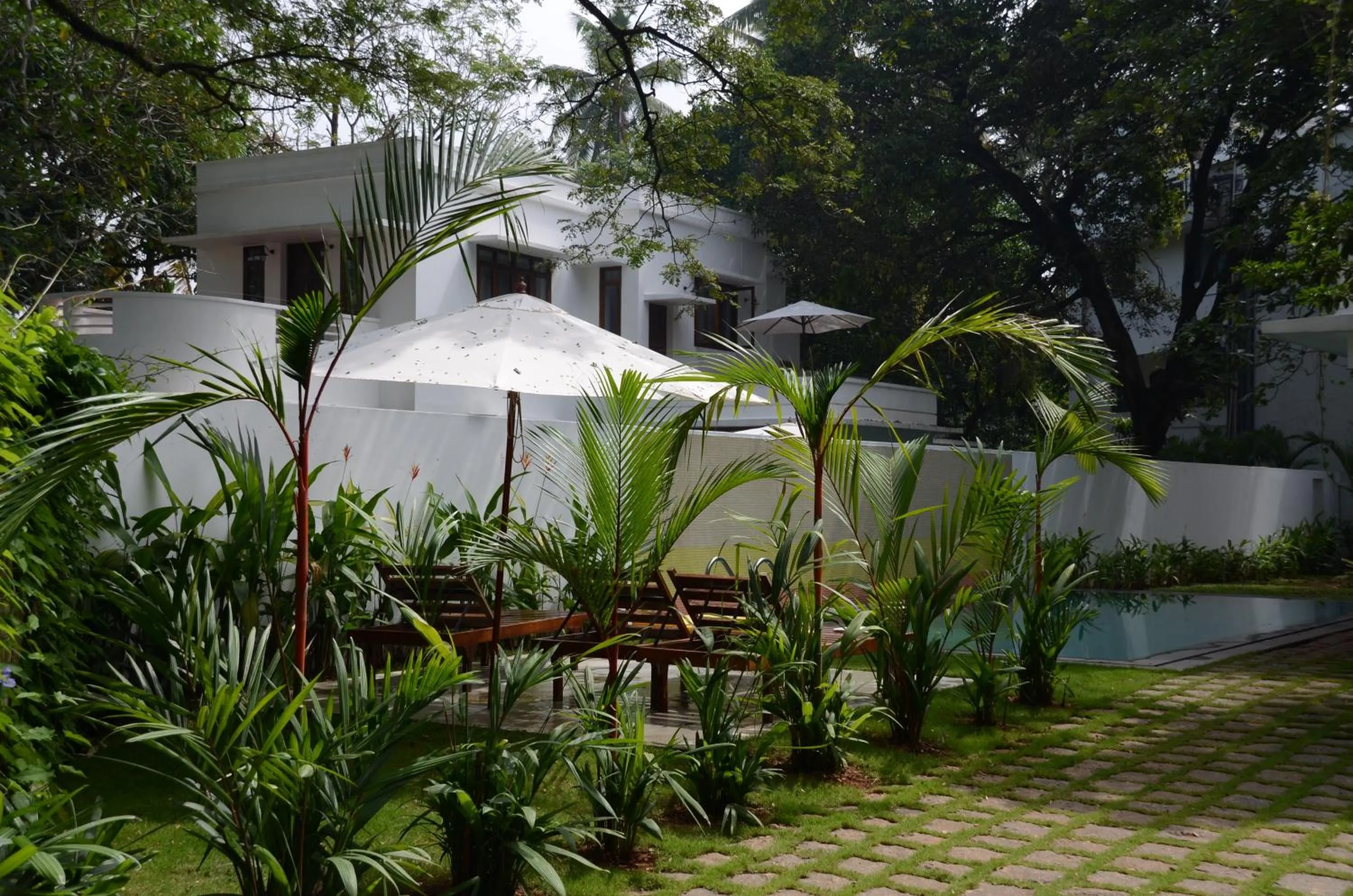 Garden in Beach Gate Bungalows - A CGH Earth SAHA Experience