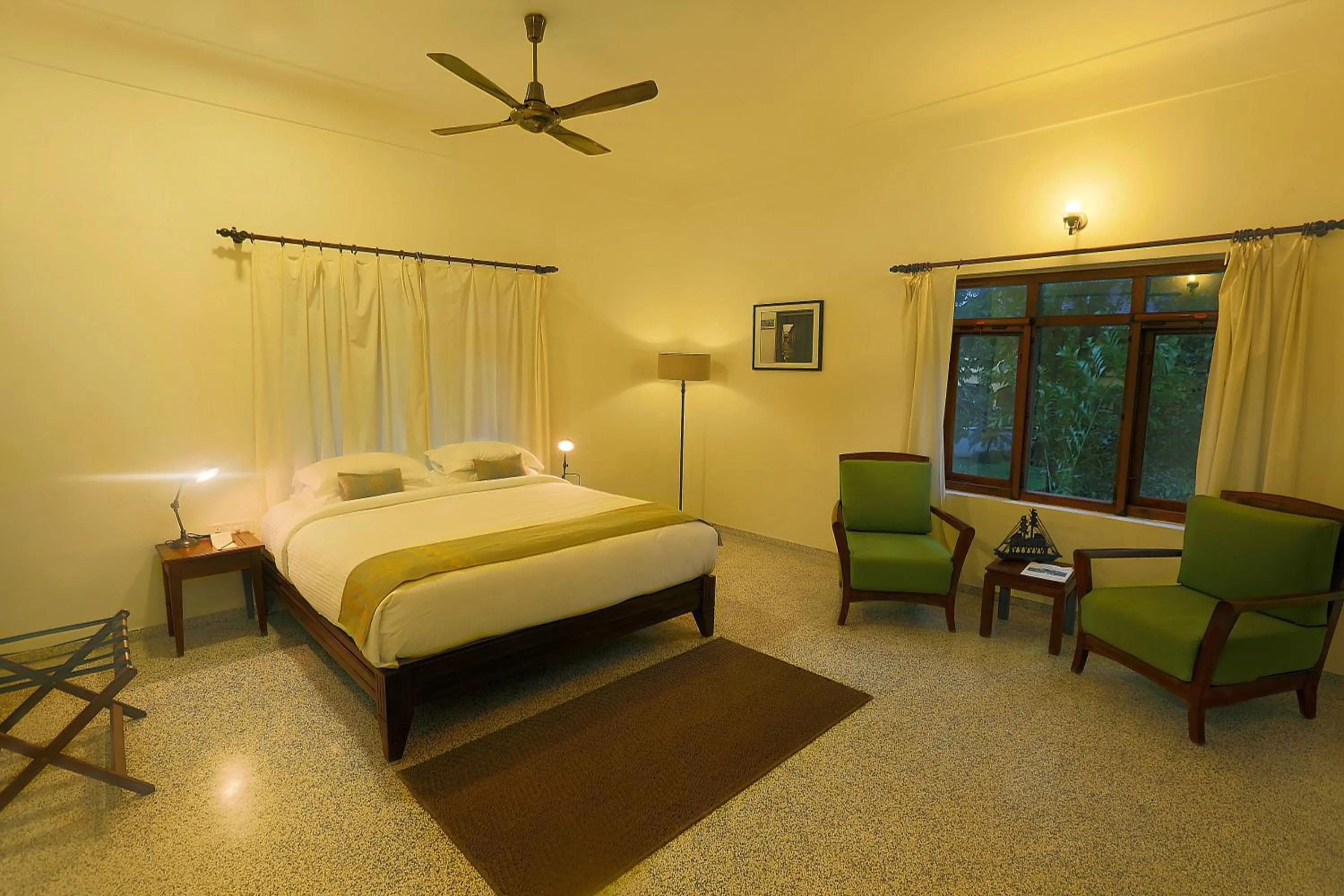 Bedroom, Bed in Beach Gate Bungalows - A CGH Earth SAHA Experience