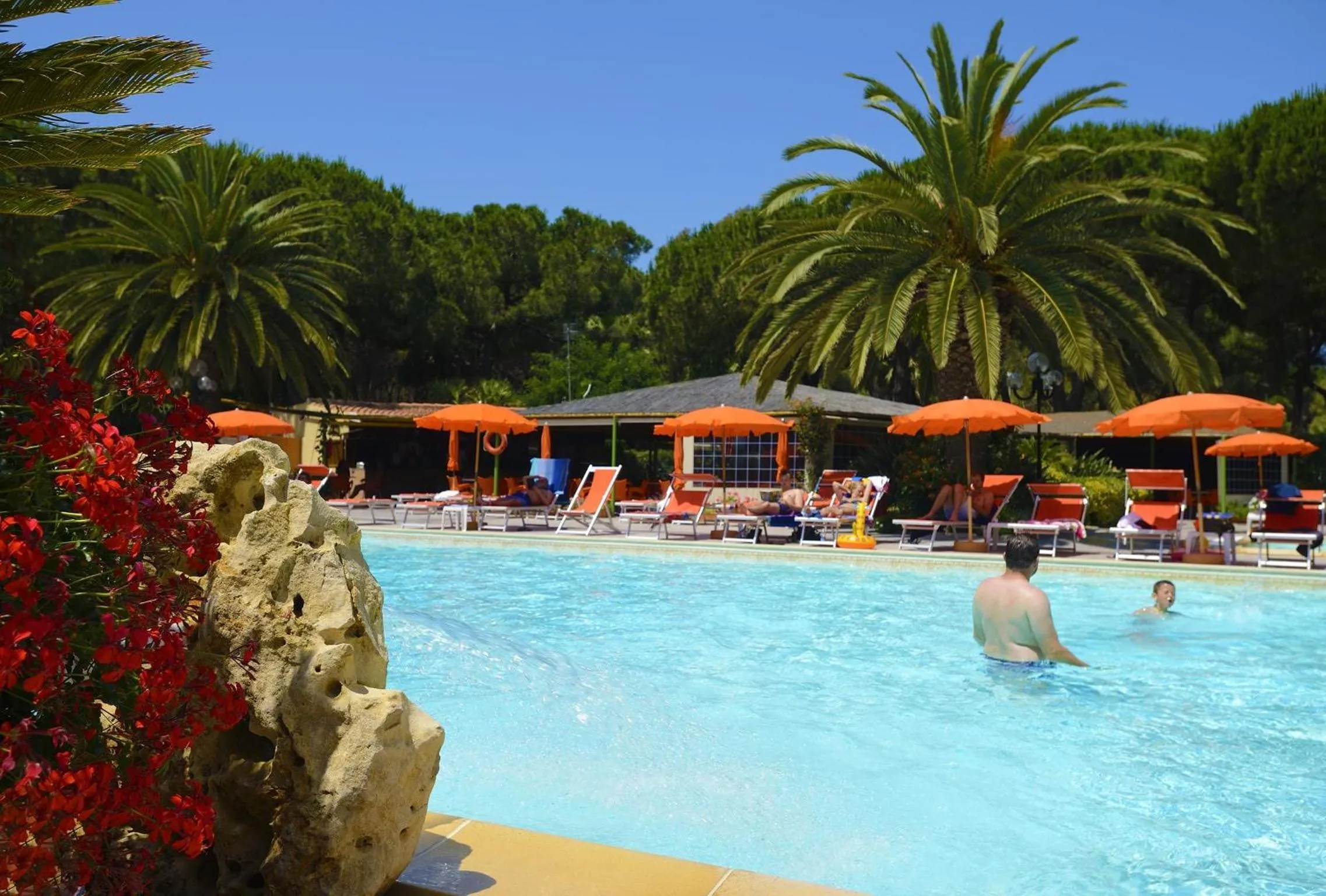 Swimming pool in Hotel Oasis
