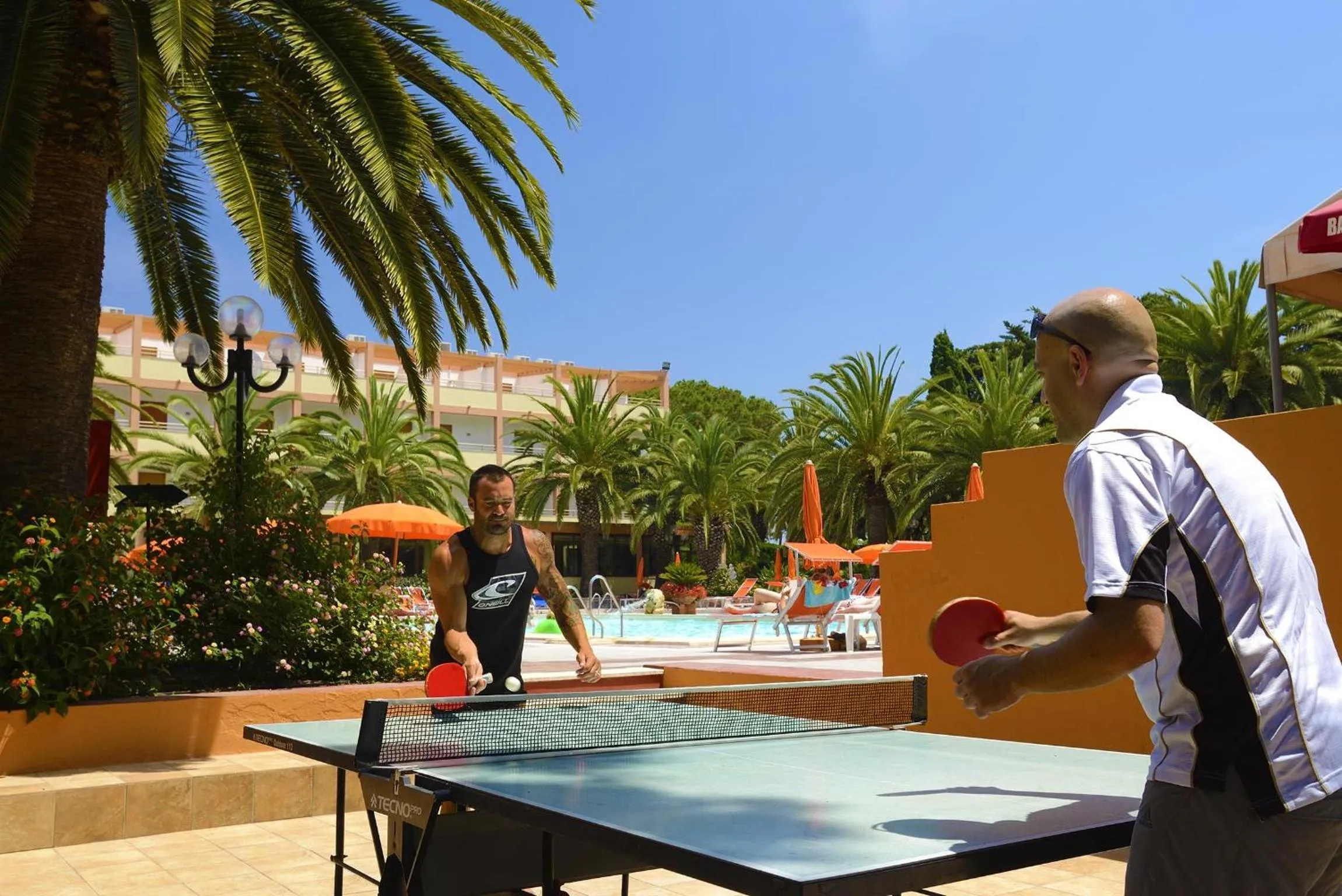 People in Hotel Oasis