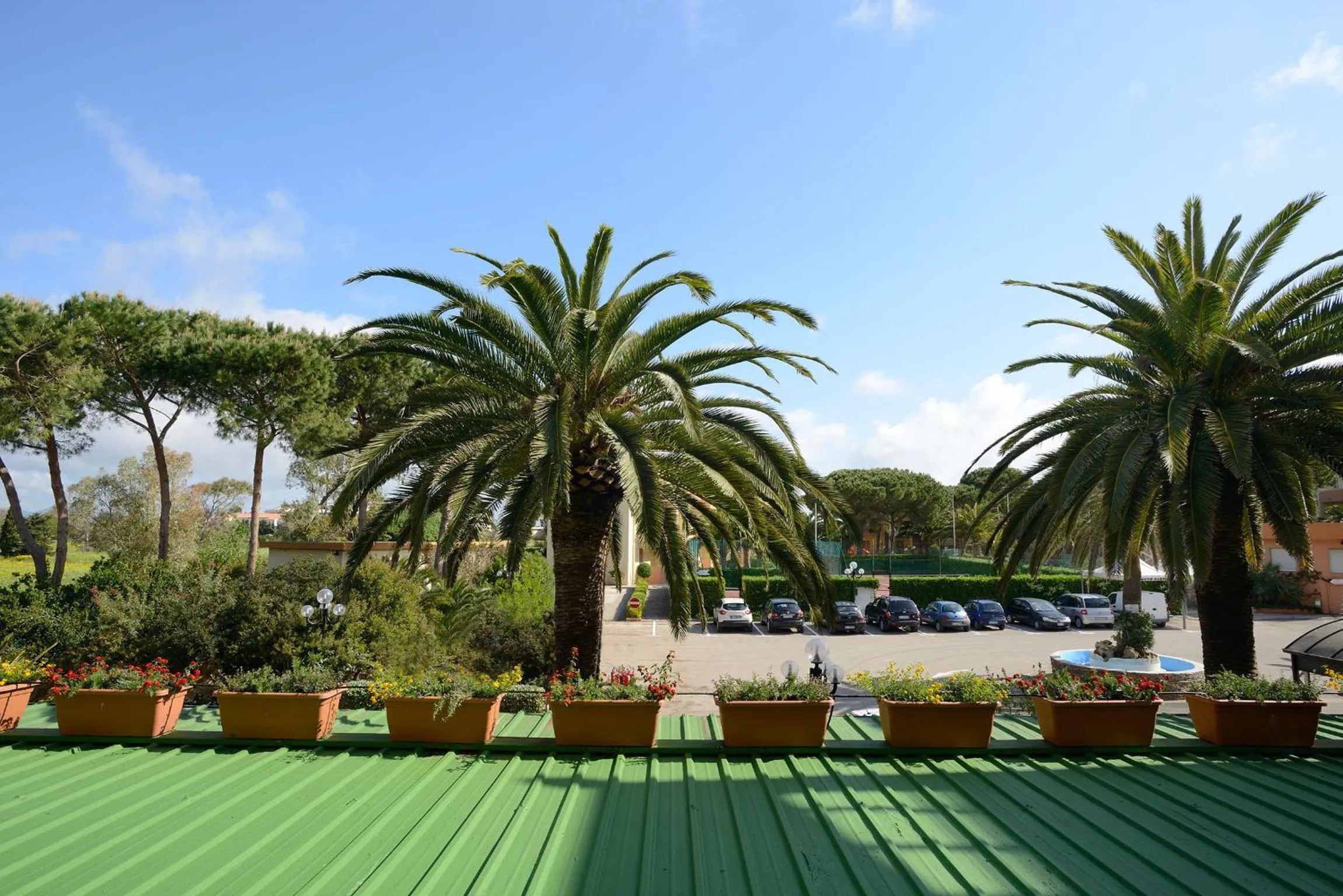 Decorative detail in Hotel Oasis