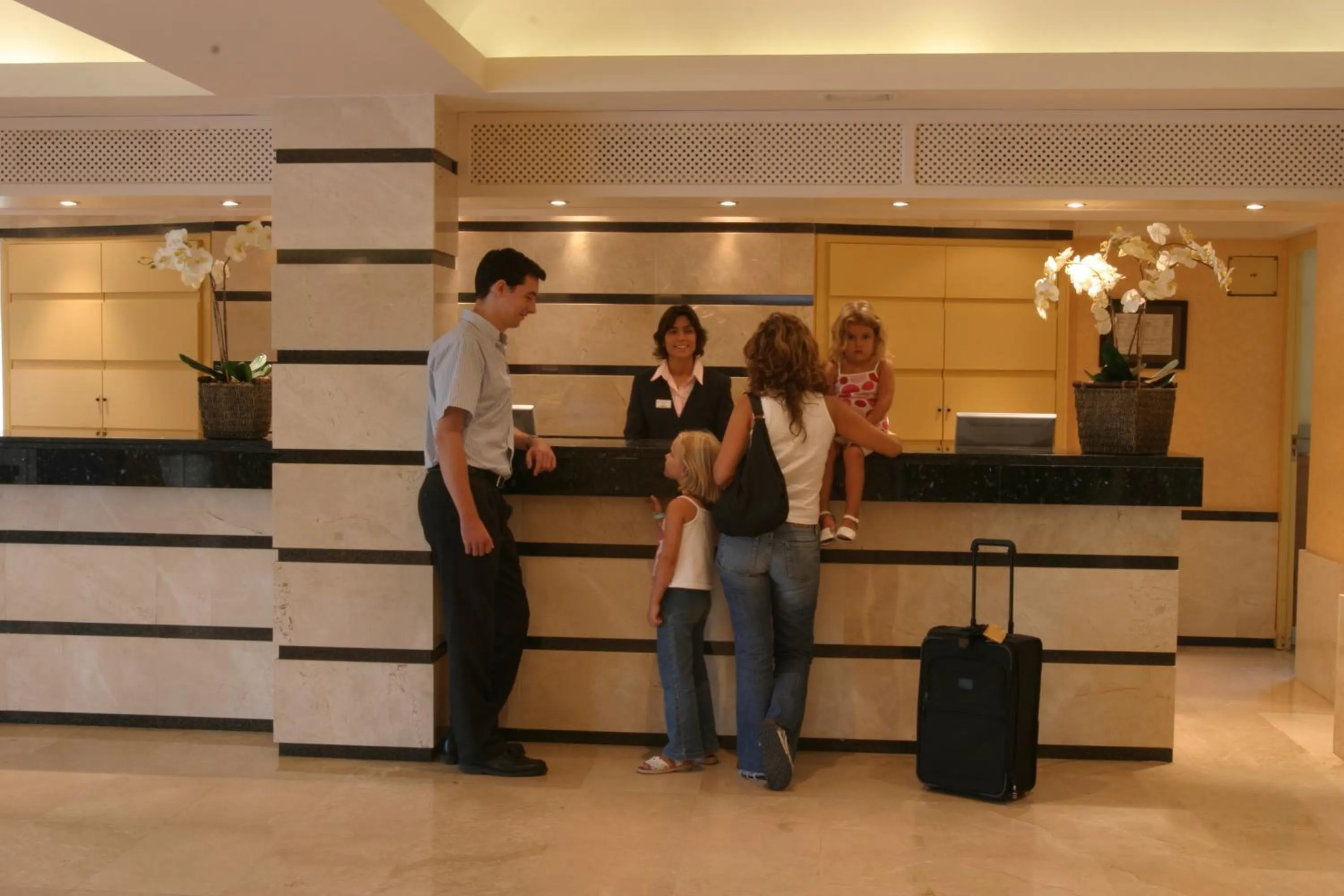 Lobby or reception in Hotel Guitart Central Park Aqua Resort