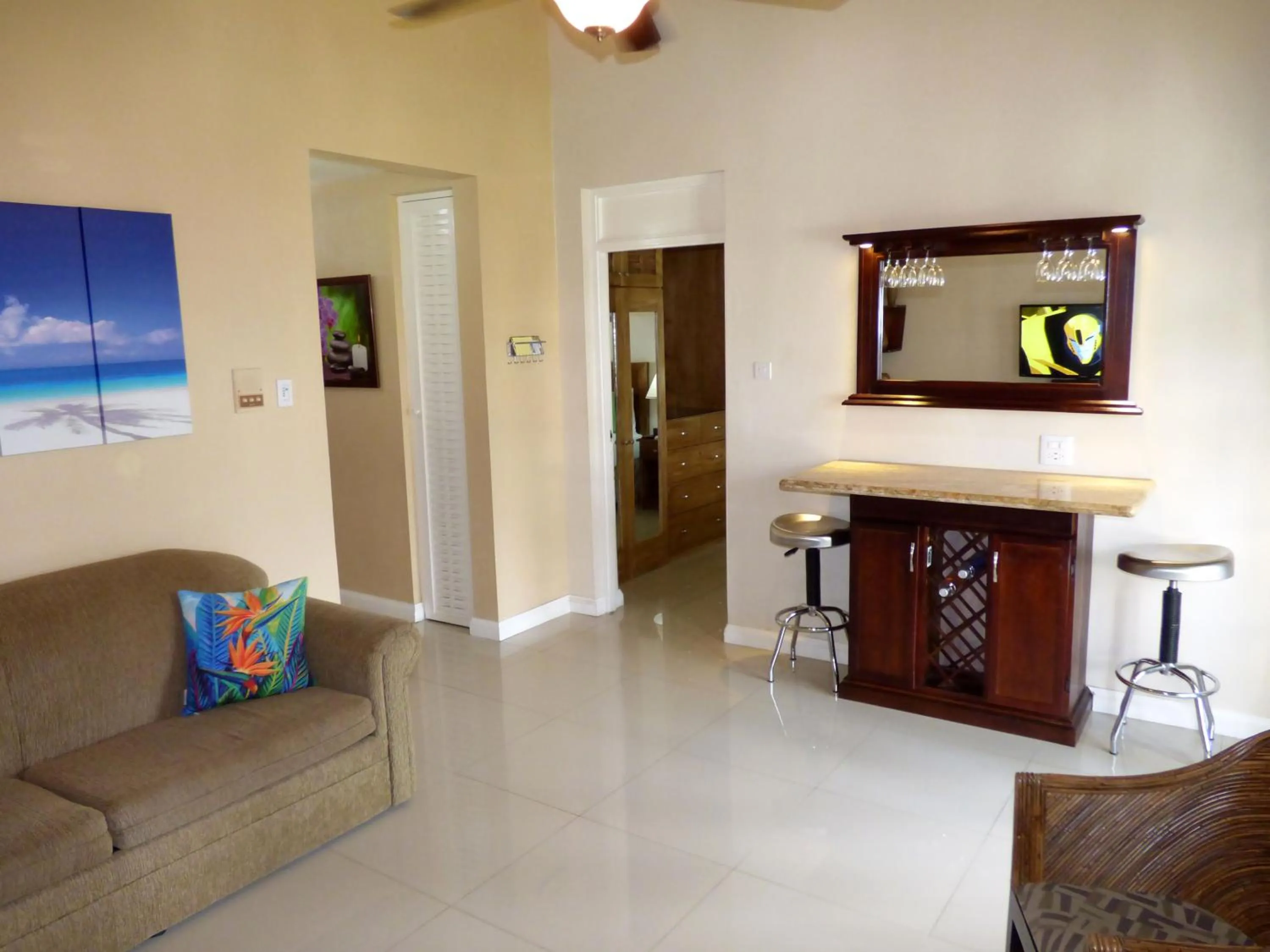 Bed in Beach One Bedroom Suite A29