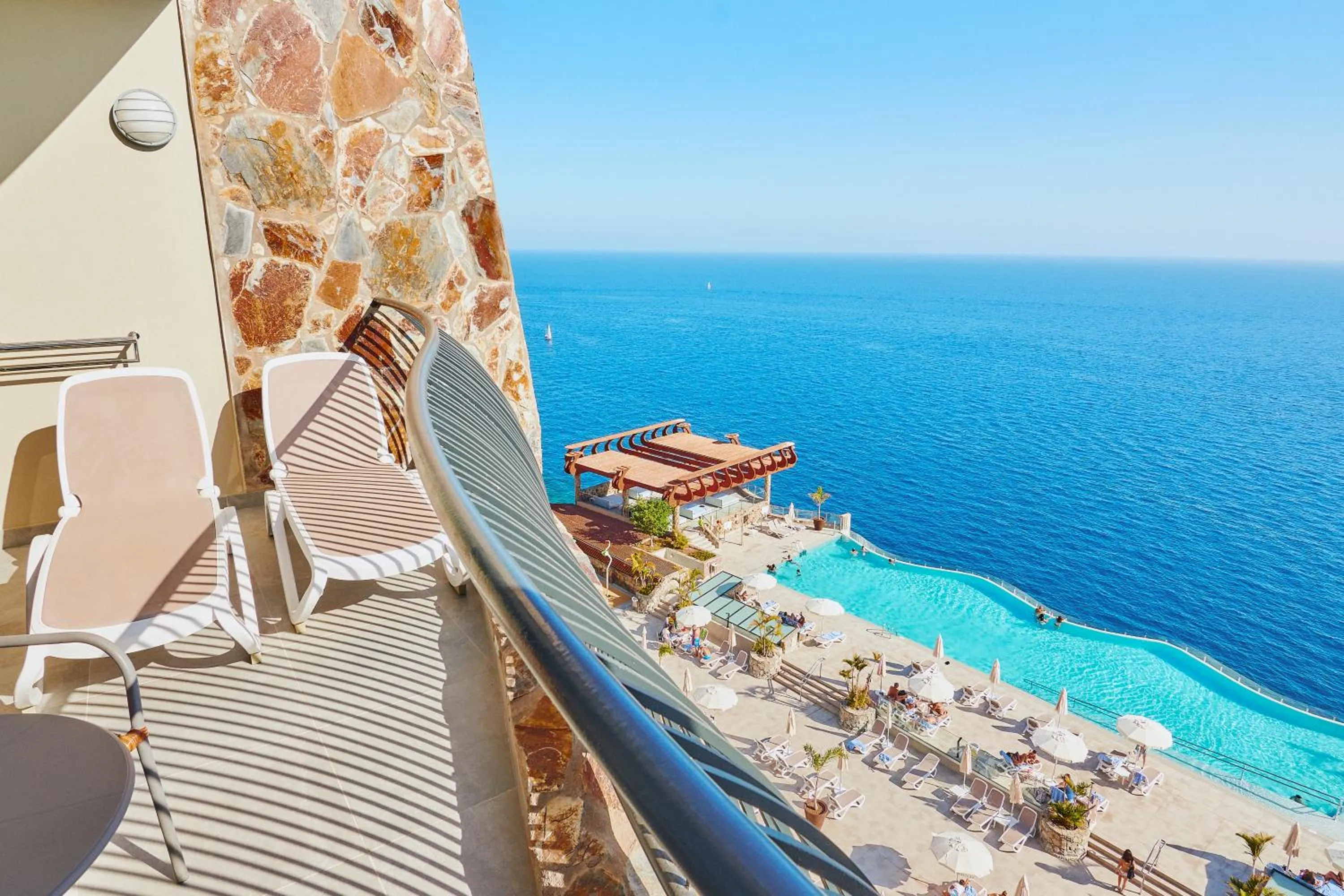 Balcony/Terrace in Gloria Palace Amadores Thalasso & Hotel