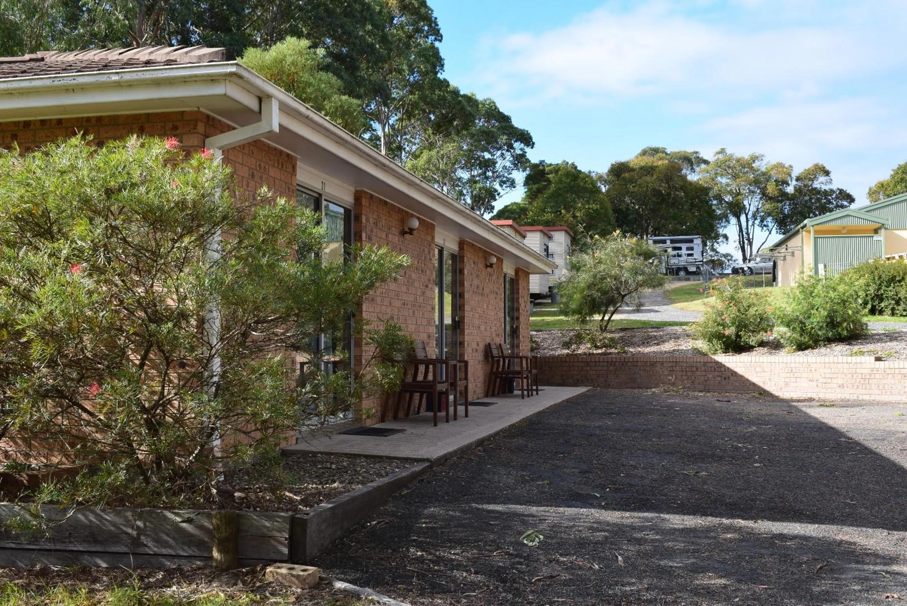 Property building in Bega Caravan Park