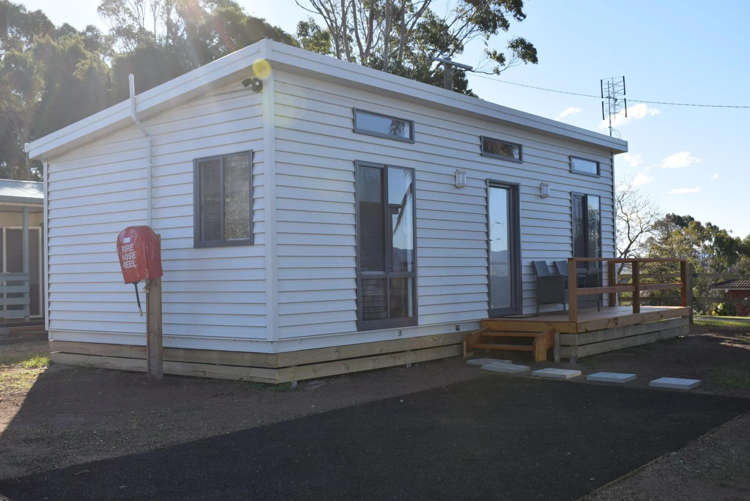 Shower in Bega Caravan Park
