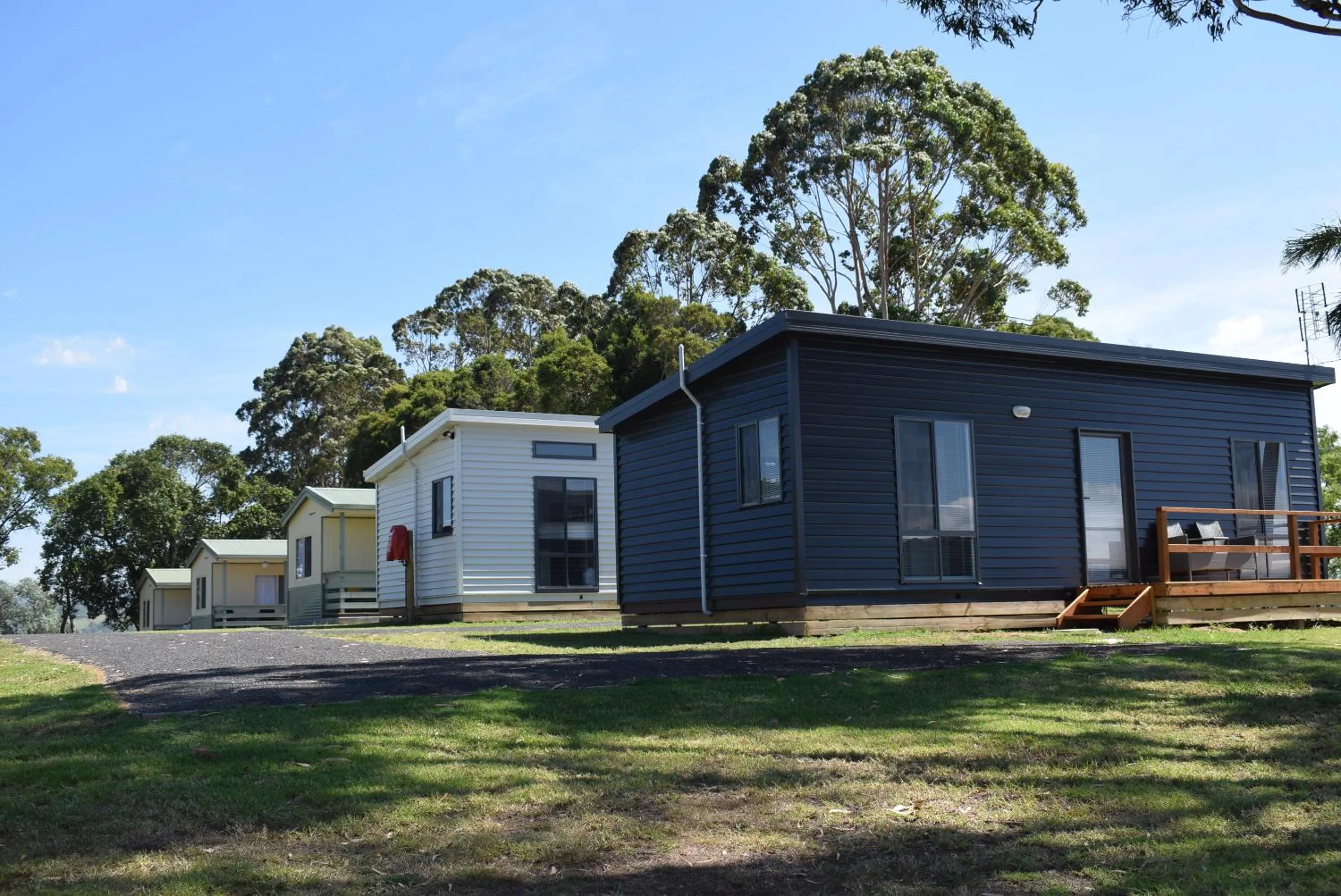 Property building in Bega Caravan Park