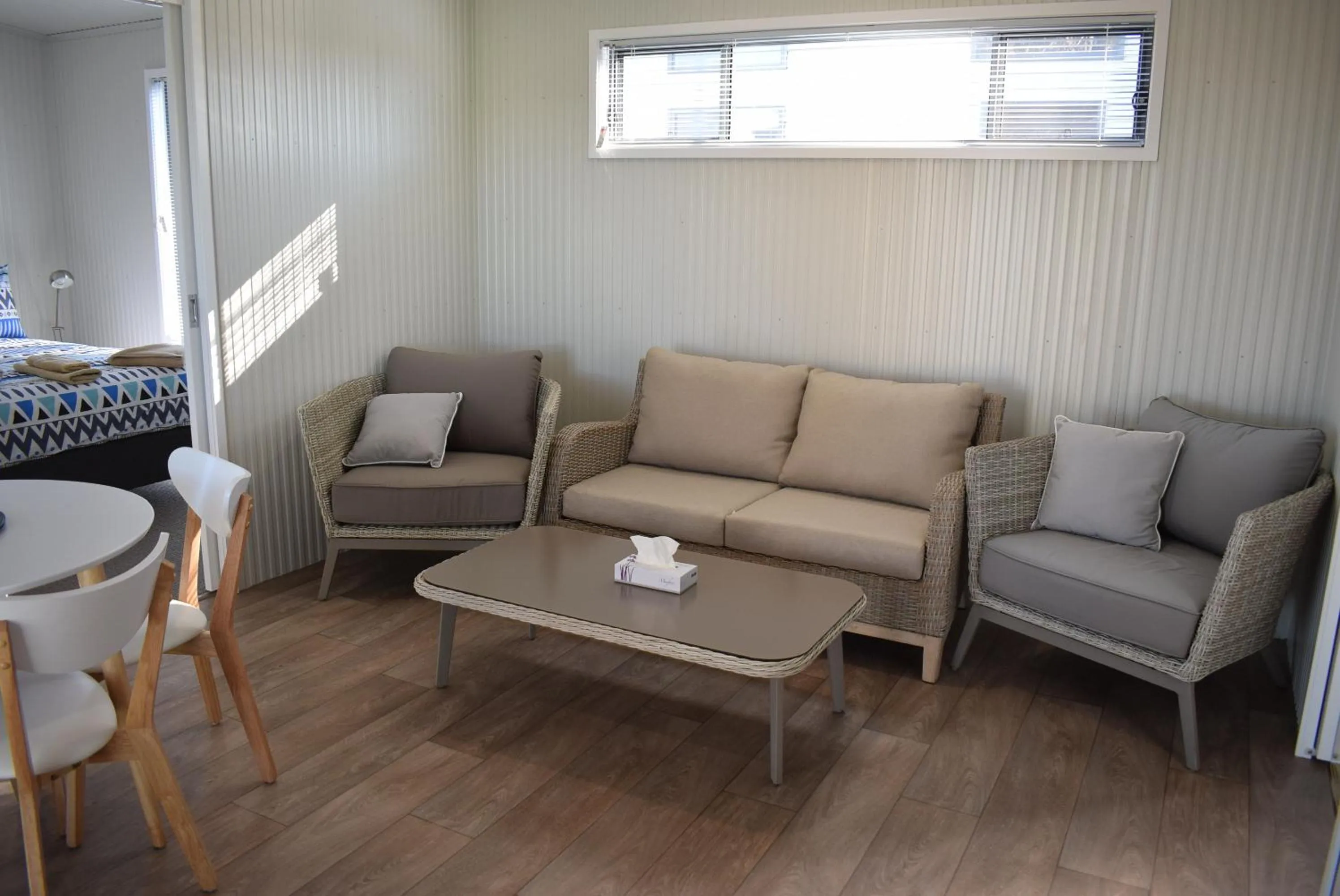 Shower in Bega Caravan Park