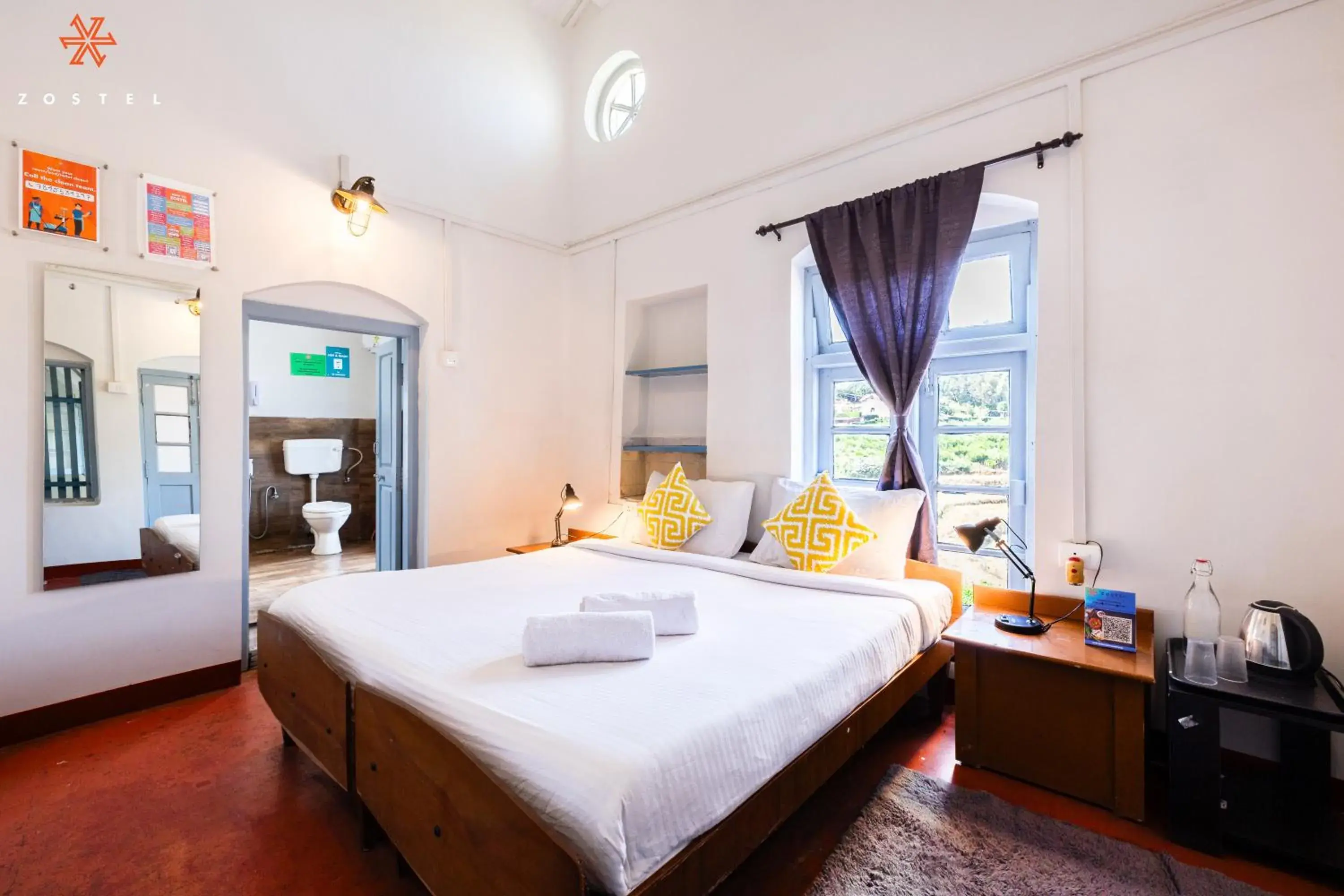 Bed in Zostel Ooty Bed in Zostel Ooty