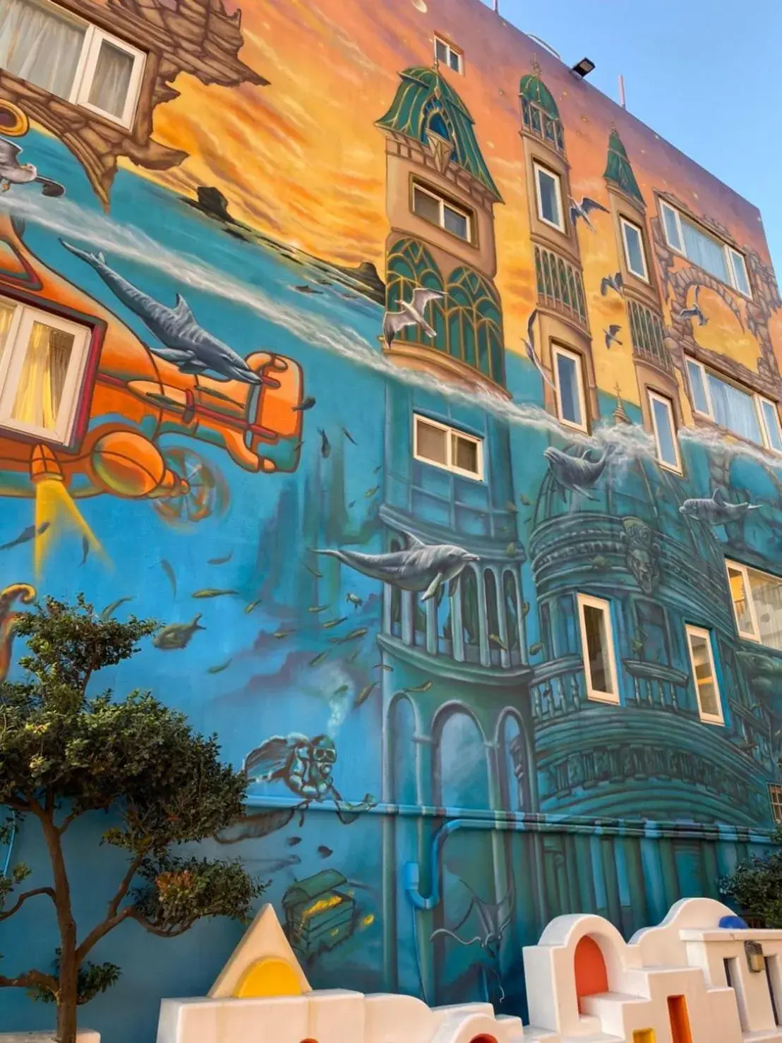 Property building in LoveSea 126 Beach Inn Property building in LoveSea 126 Beach Inn