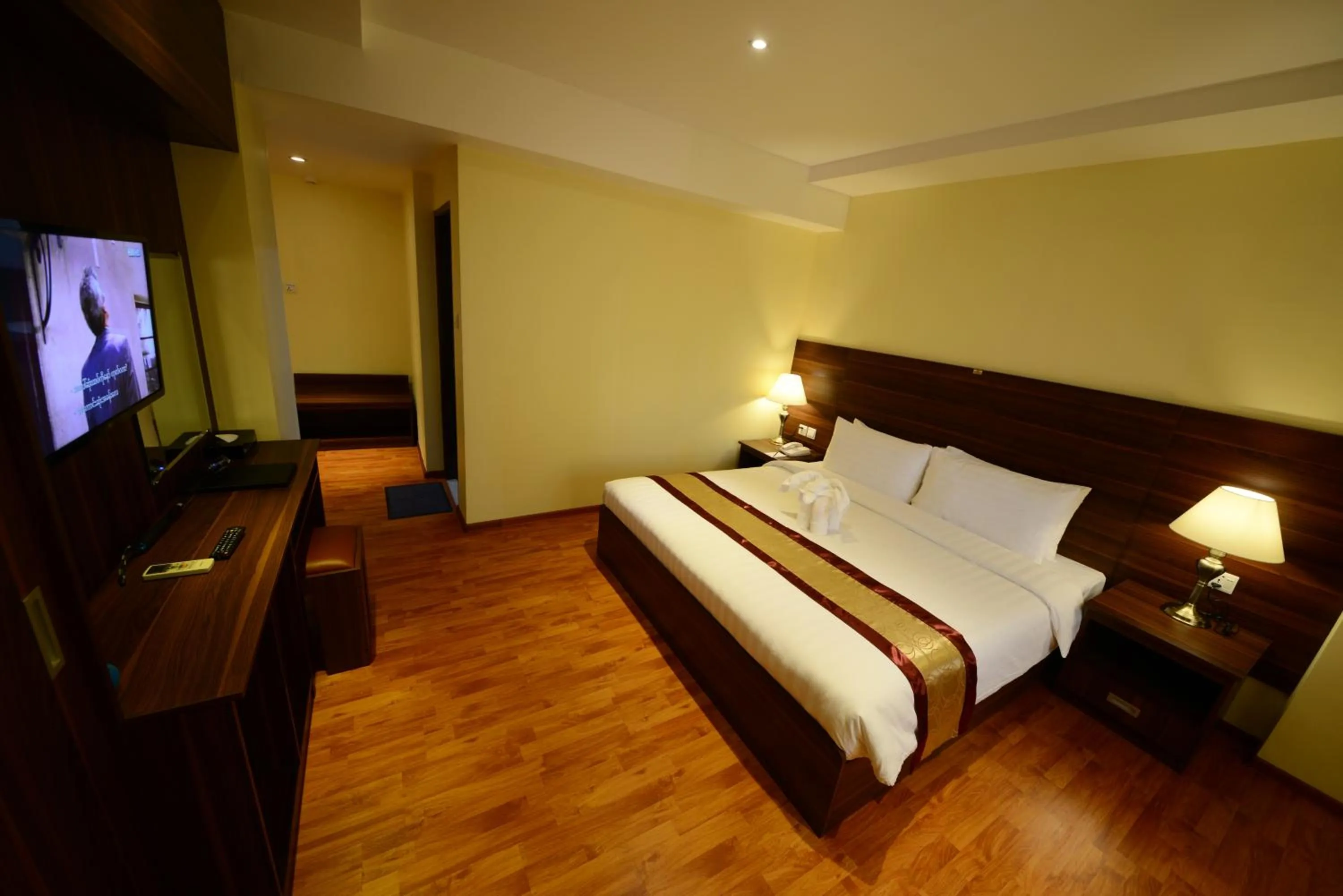 Bedroom in Silver Green Hotel