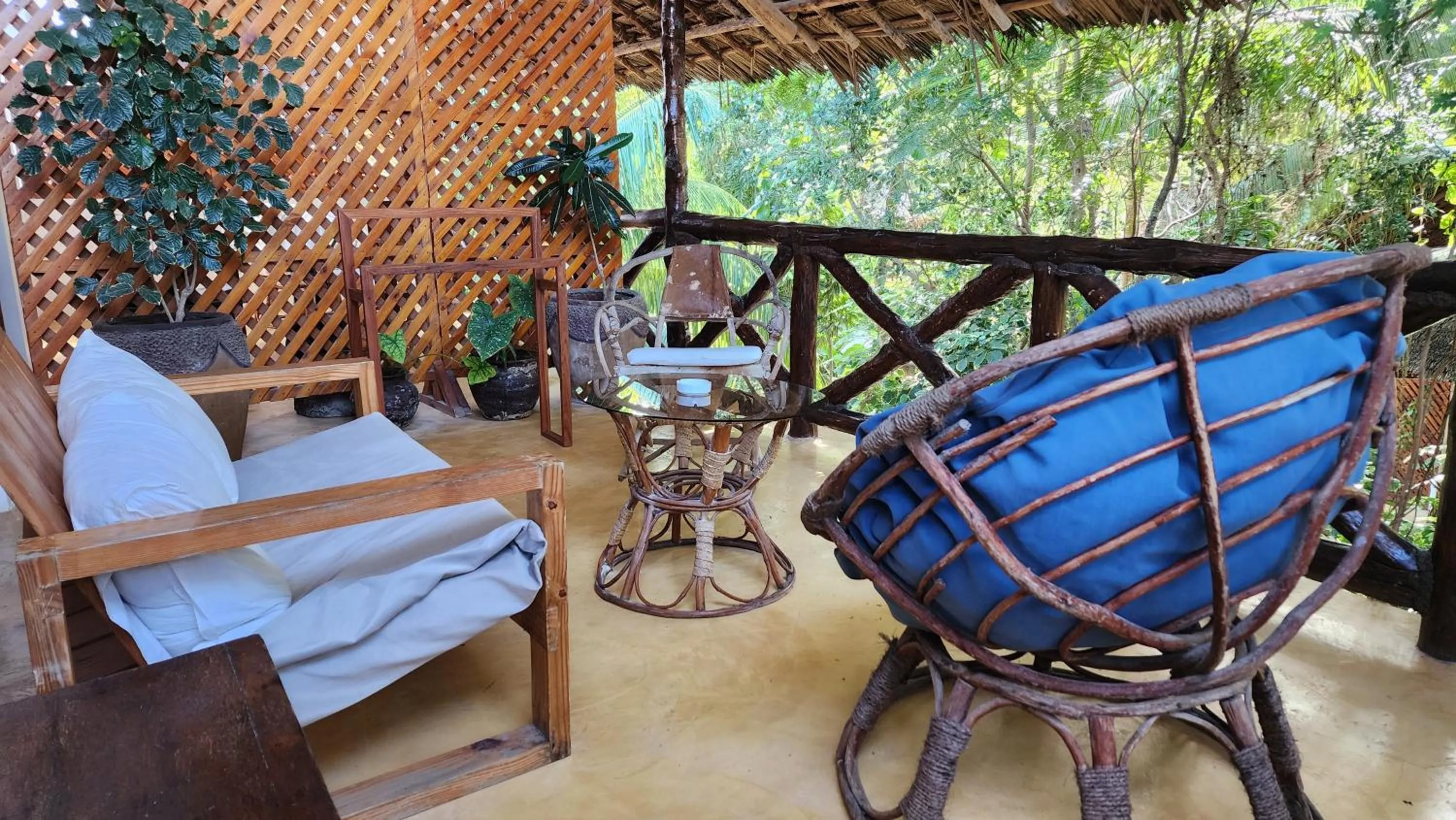 Balcony/Terrace in Atii Garden Bungalows