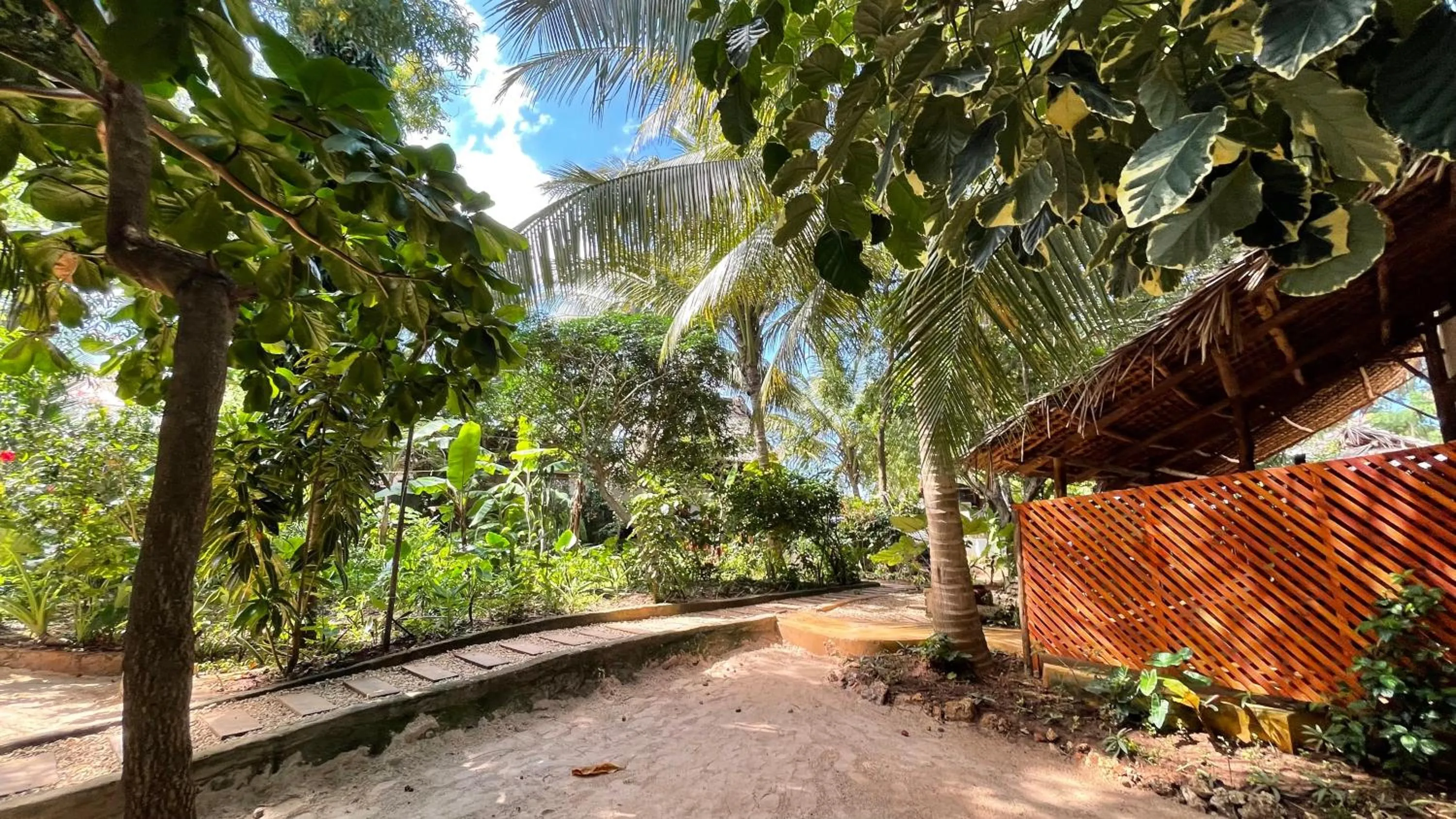 Garden in Atii Garden Bungalows