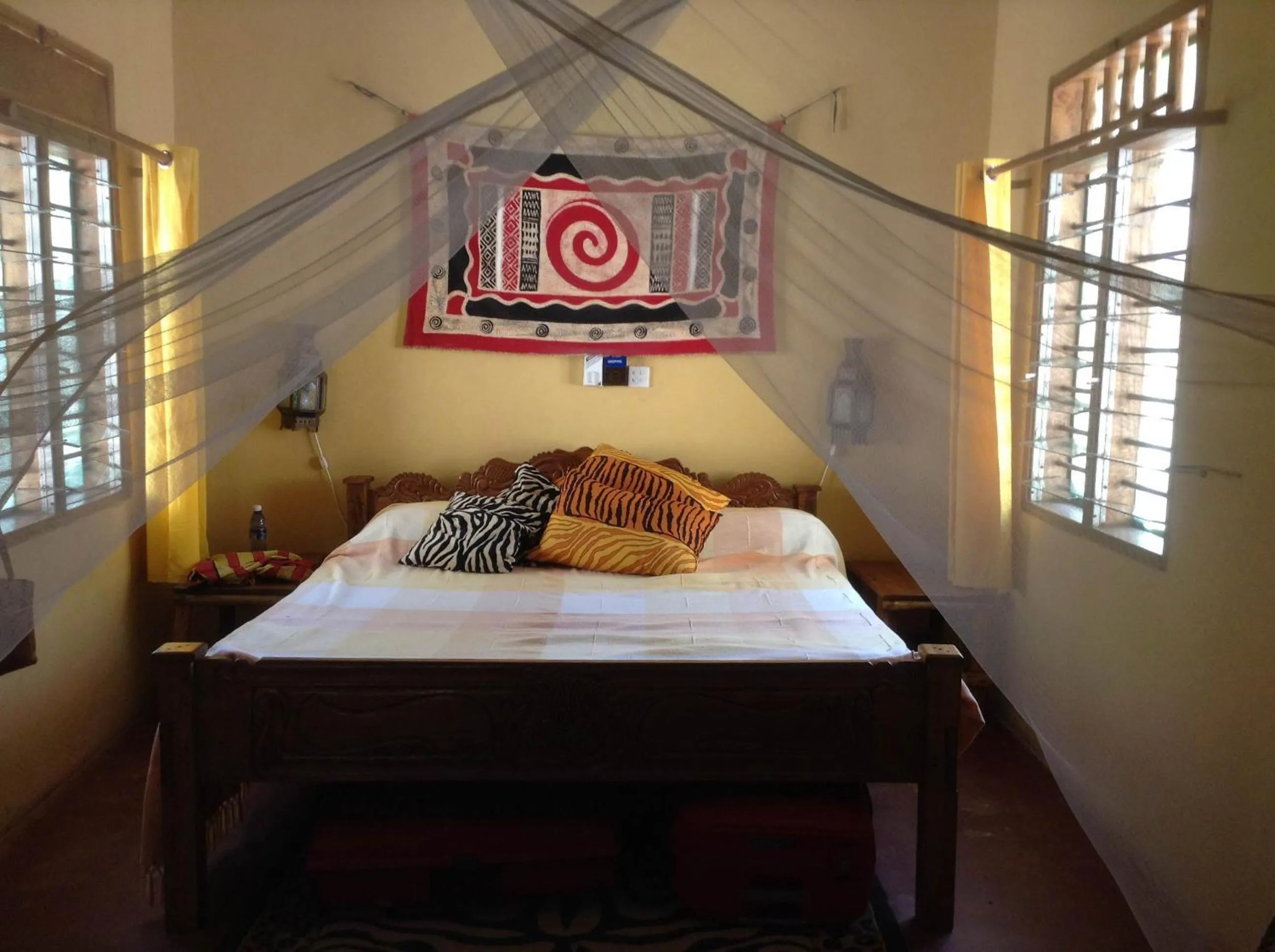 Bed in Sawa Sawa Beach House