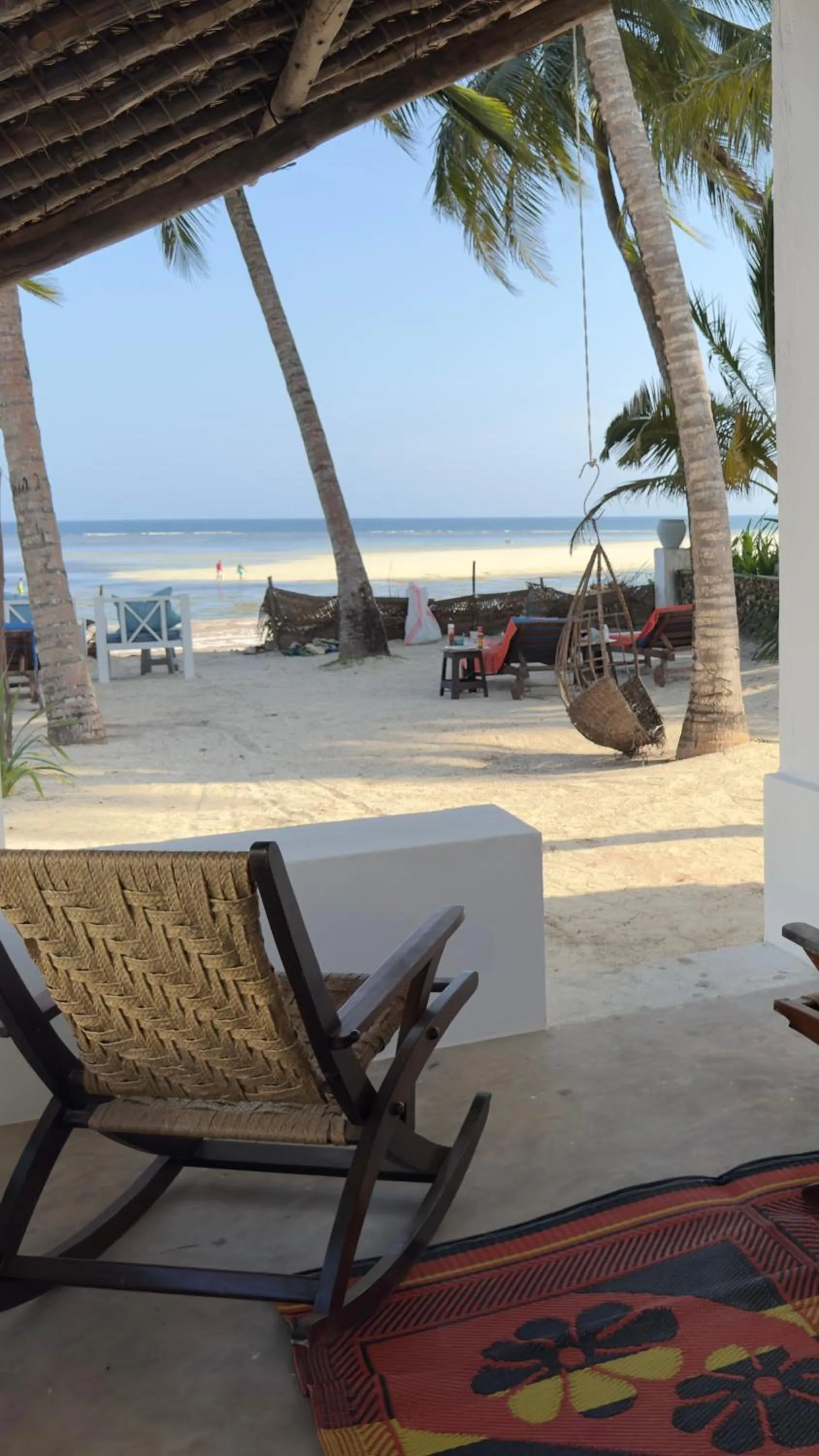 Seating area in Sawa Sawa Beach House