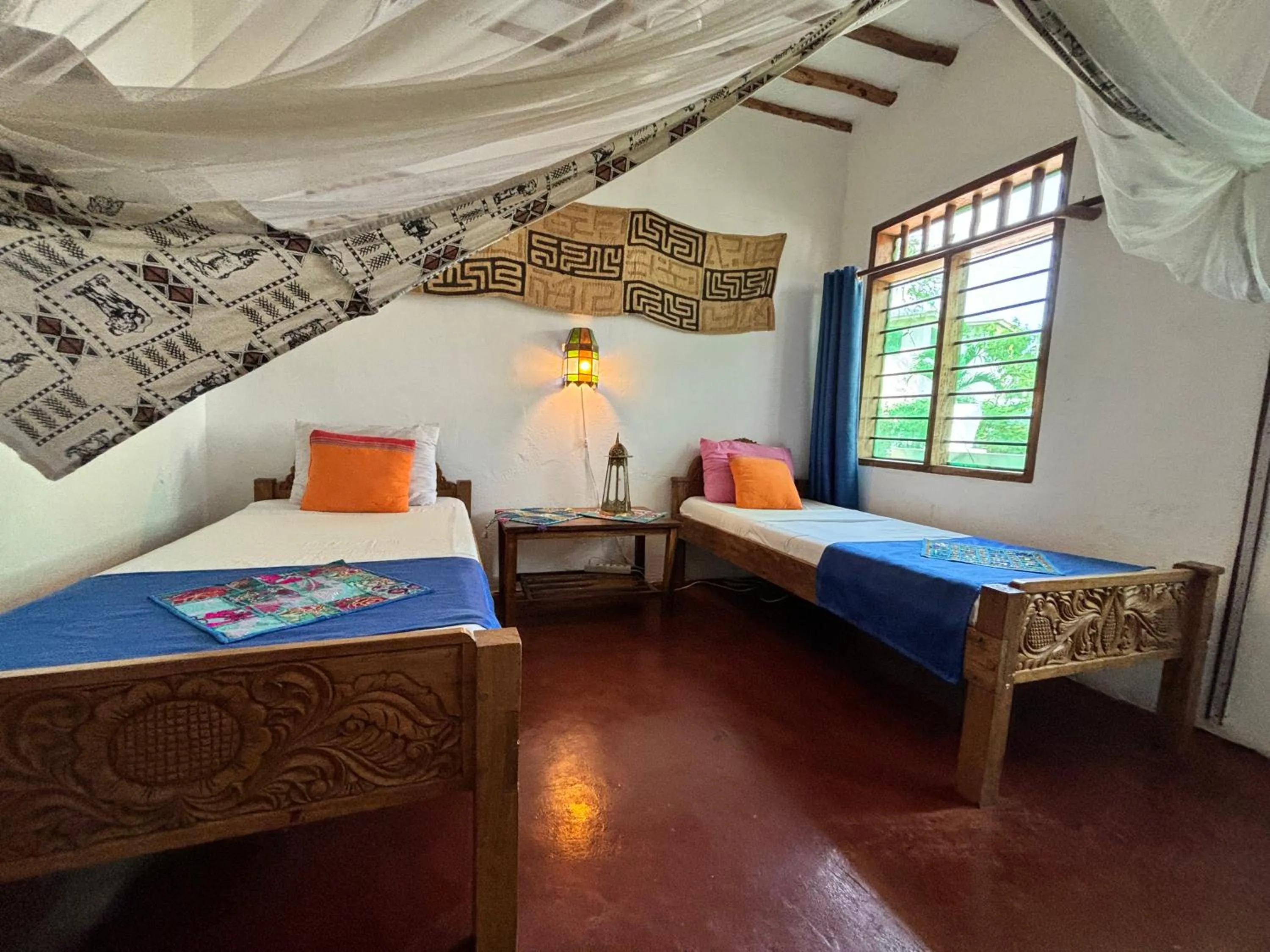 Bed in Sawa Sawa Beach House