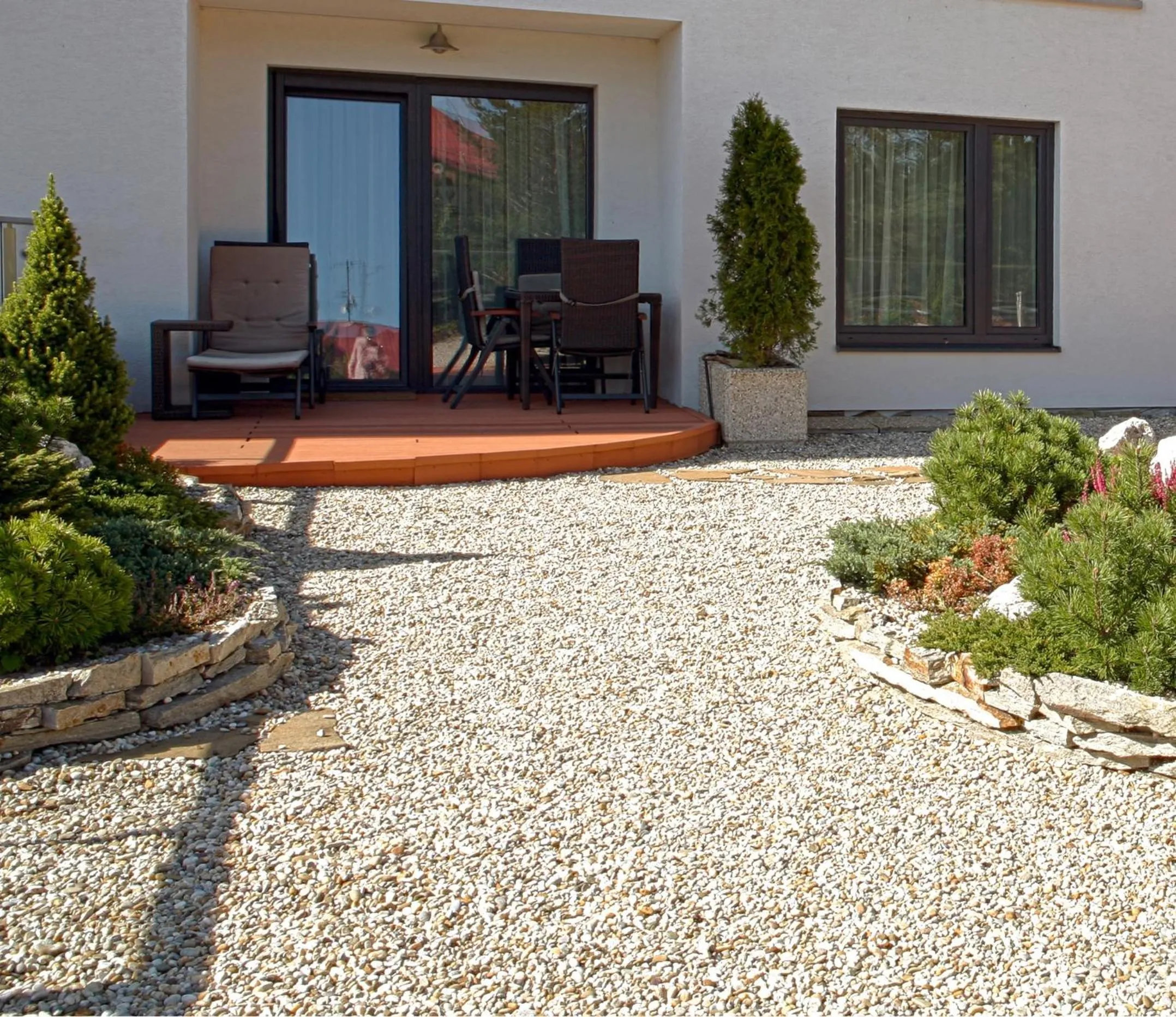 Balcony/Terrace in PRIVILEGED LESNÁ - with Garden Terrace