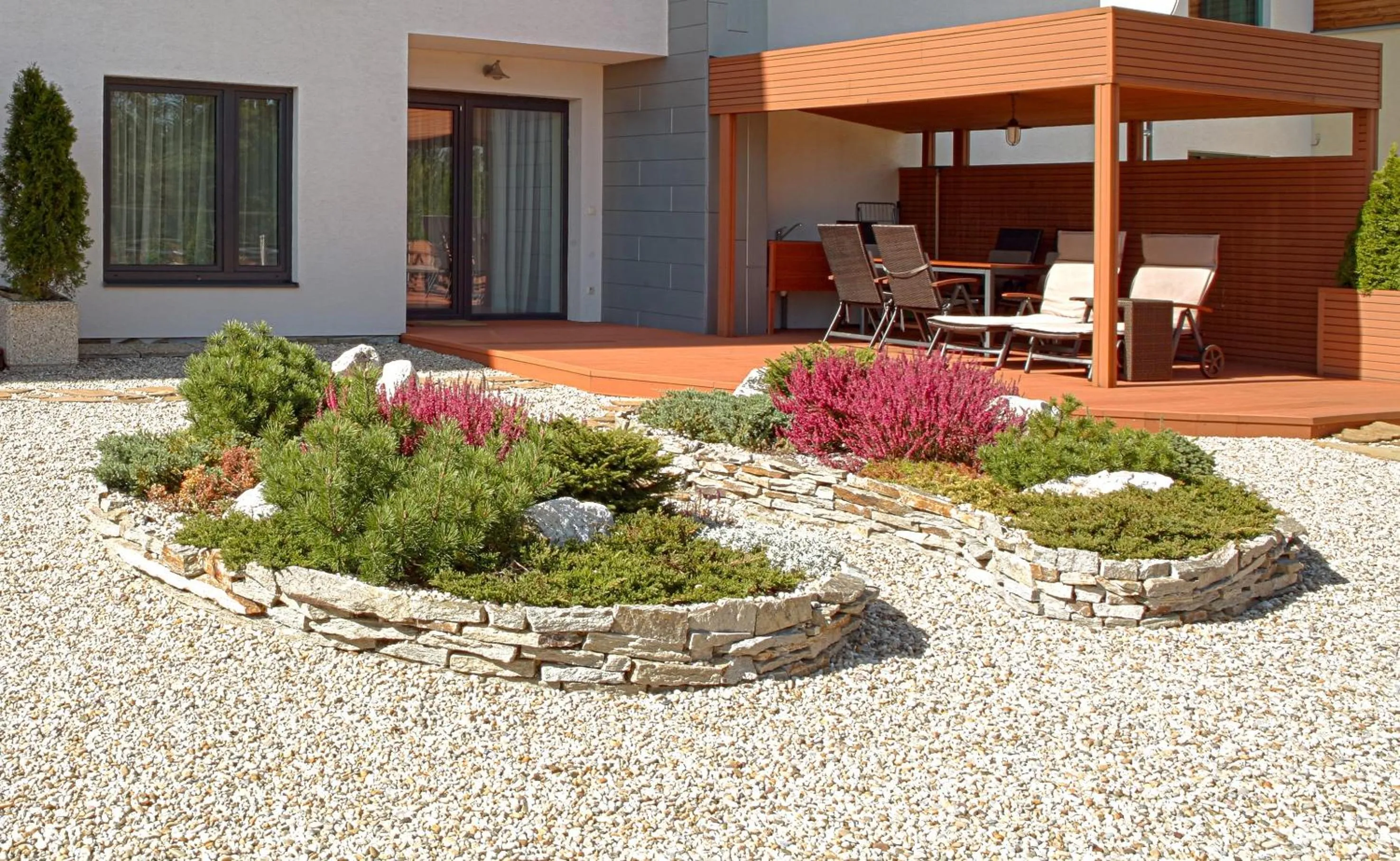 Balcony/Terrace in PRIVILEGED LESNÁ - with Garden Terrace