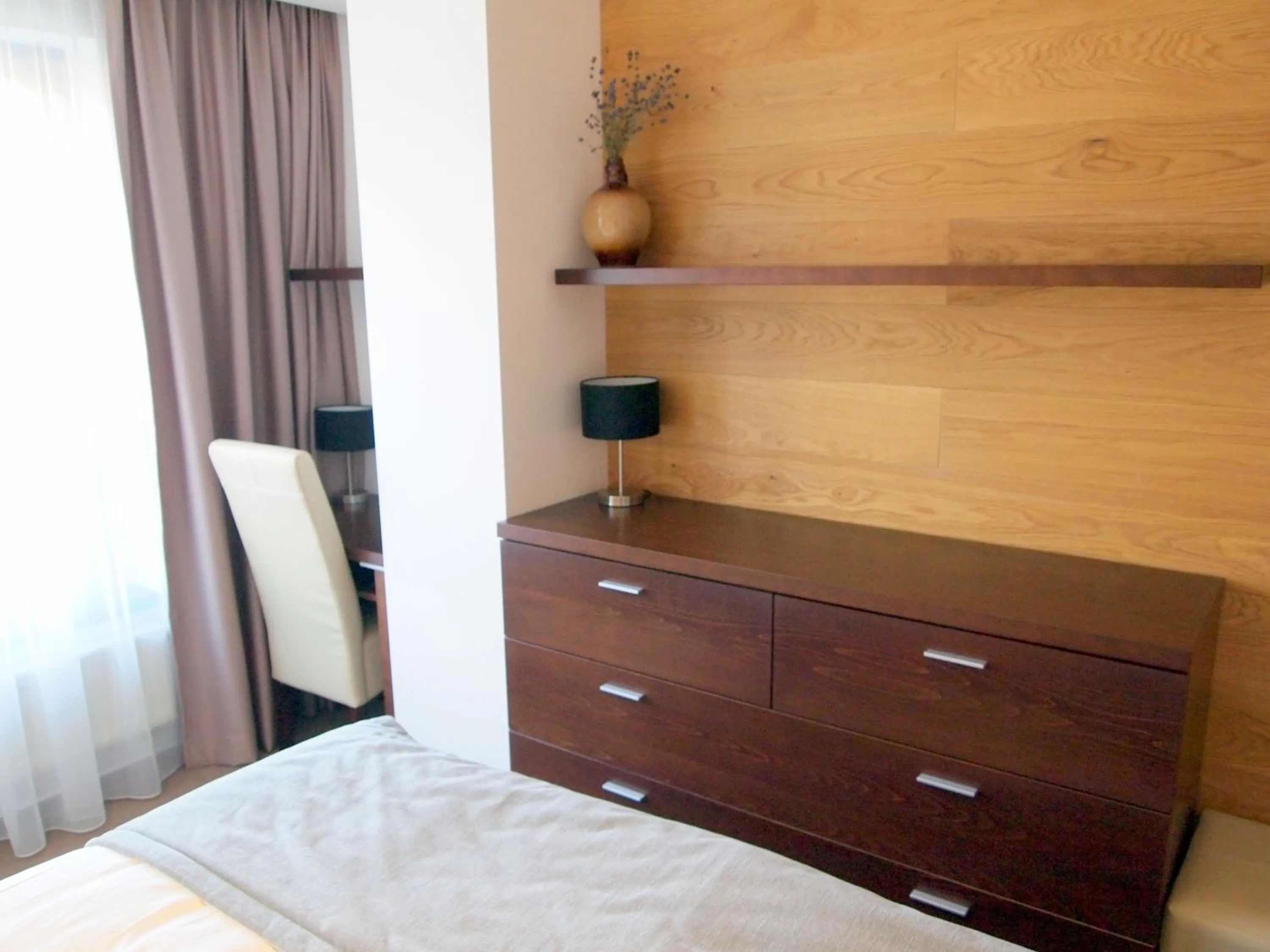 Photo of the whole room, Bed in PRIVILEGED LESNÁ - with Garden Terrace