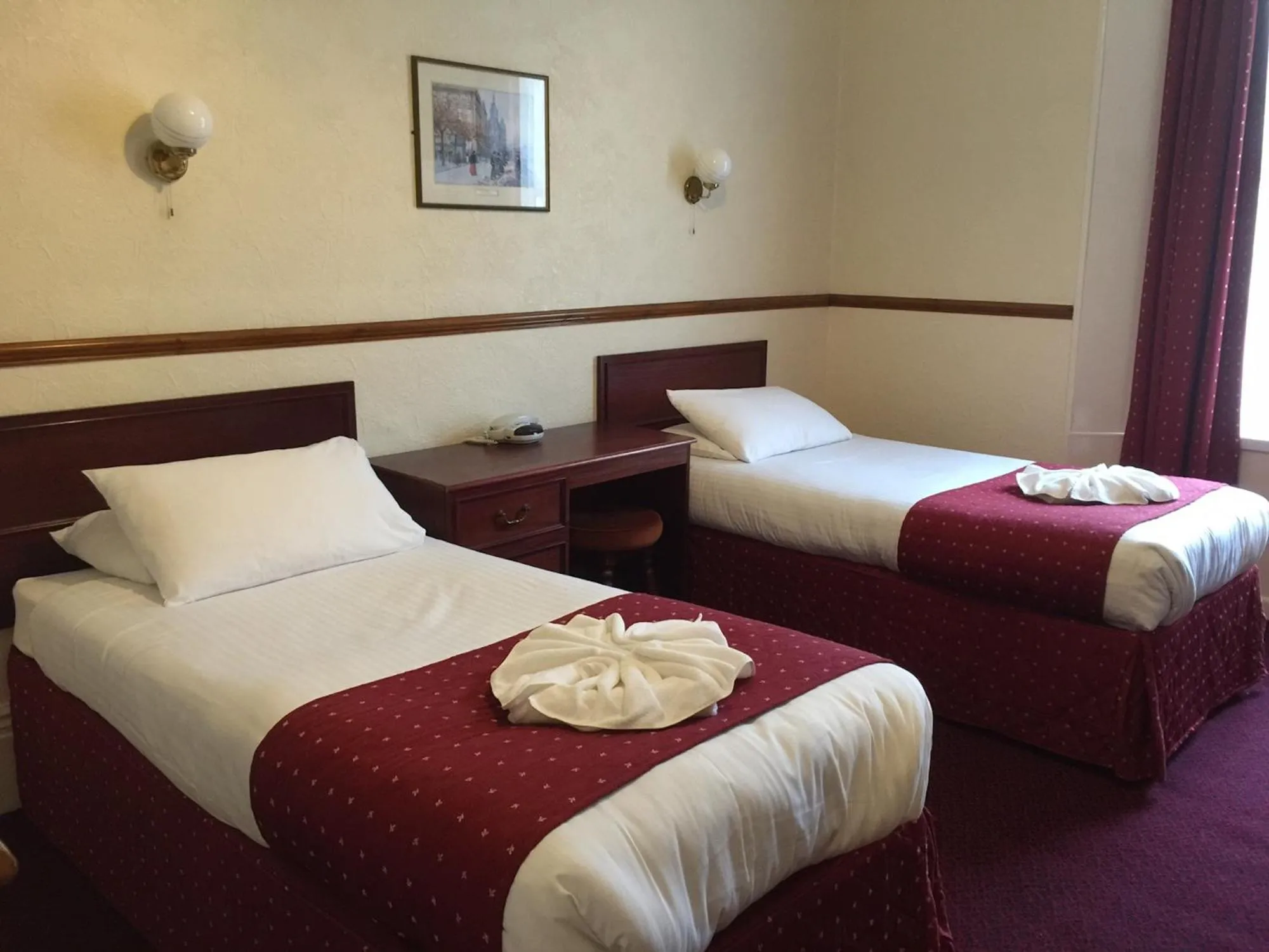 Bedroom in Seascape Hotel