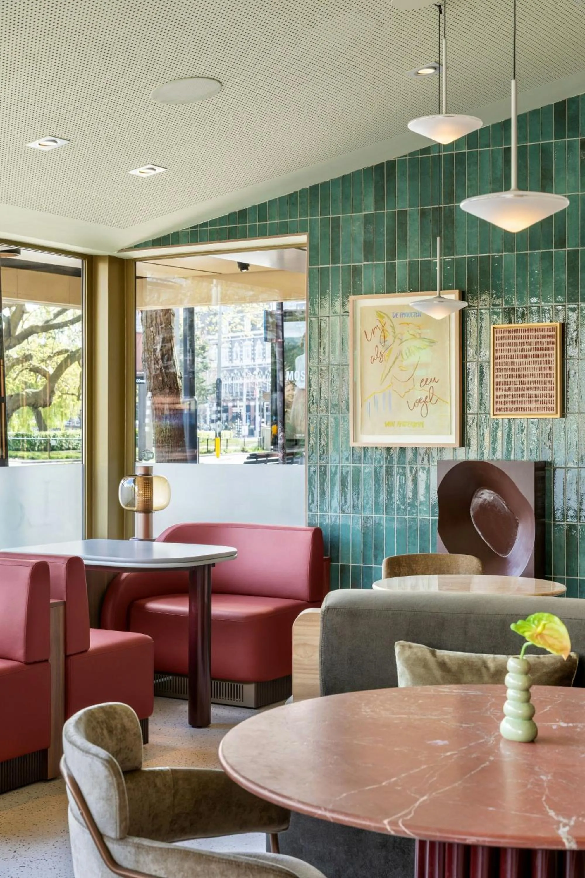 Lounge or bar in Amsterdam Marriott Hotel