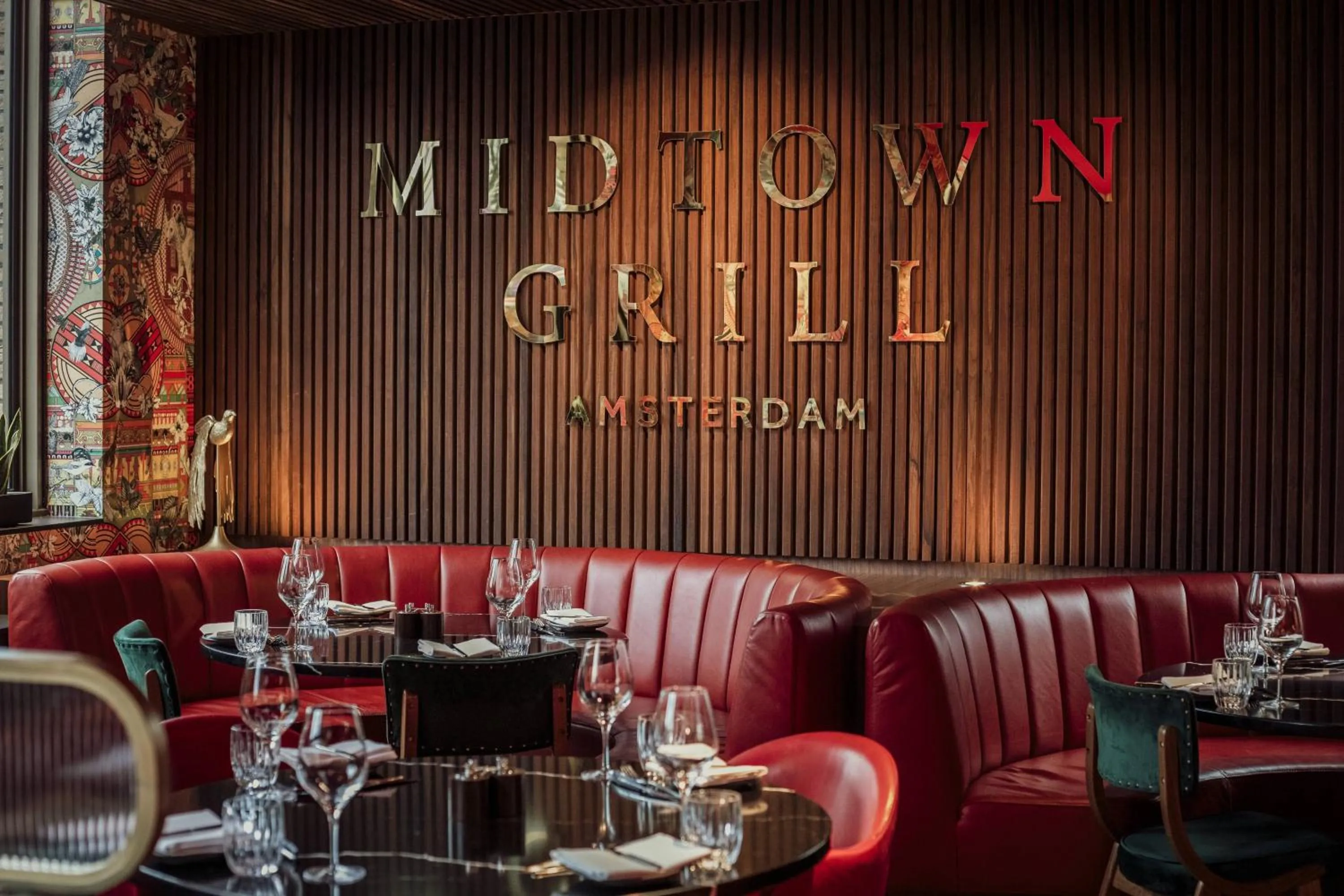 Restaurant/places to eat in Amsterdam Marriott Hotel