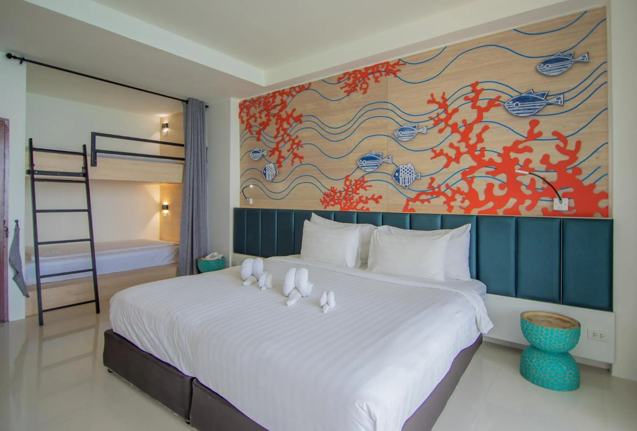 Bed in Norn Talay Surin Beach Phuket