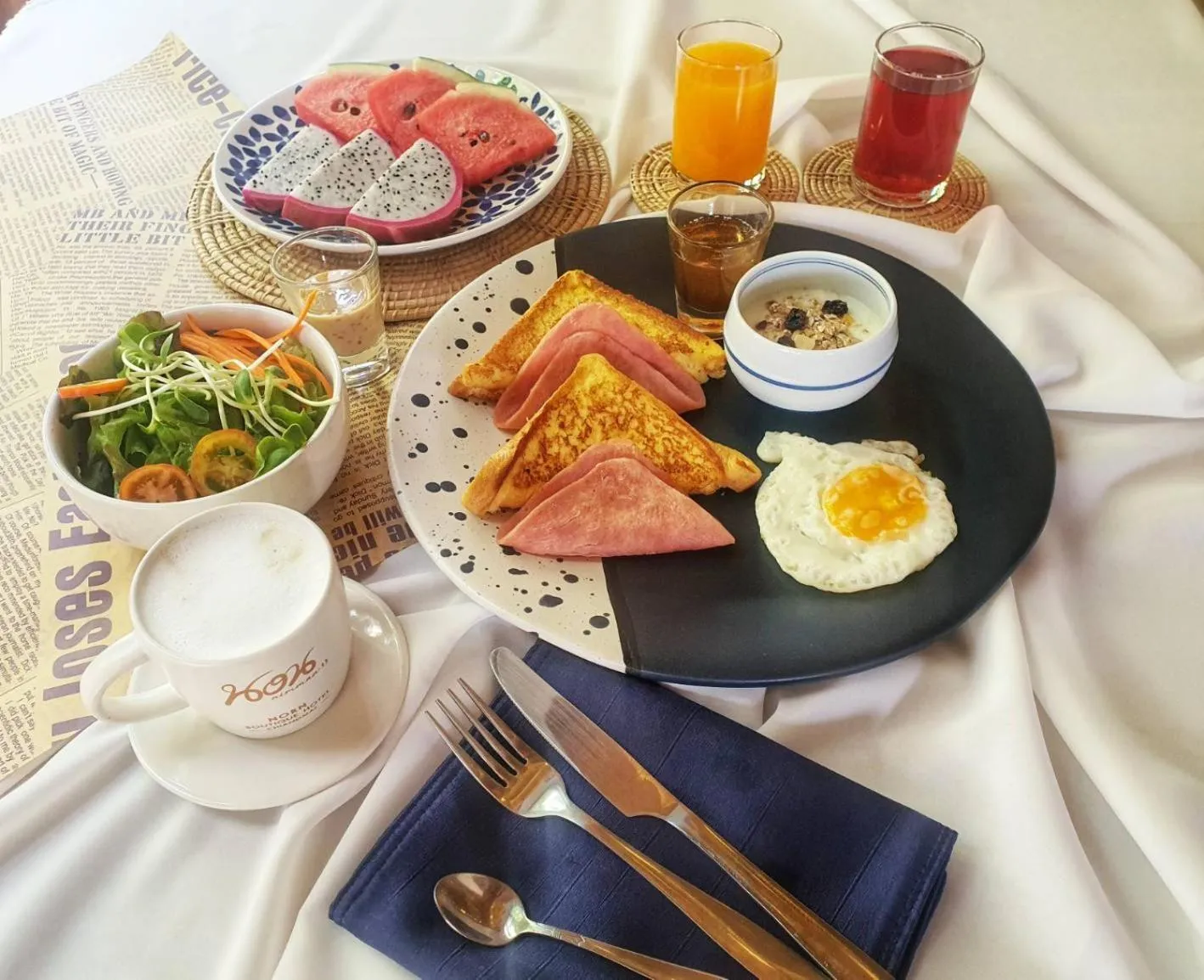 Breakfast in Norn Talay Surin Beach Phuket