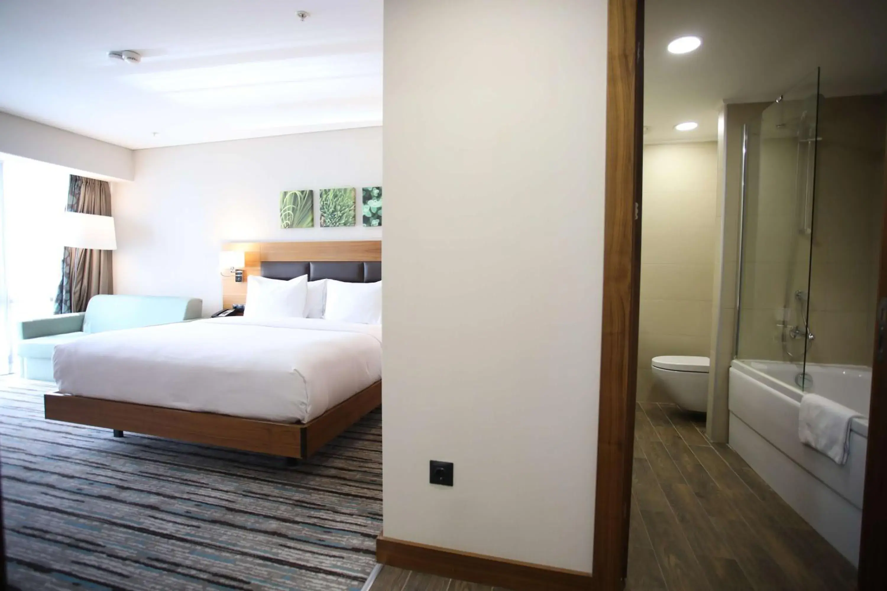 Bed in Hilton Garden Inn Ankara Gimat Bed in Hilton Garden Inn Ankara Gimat