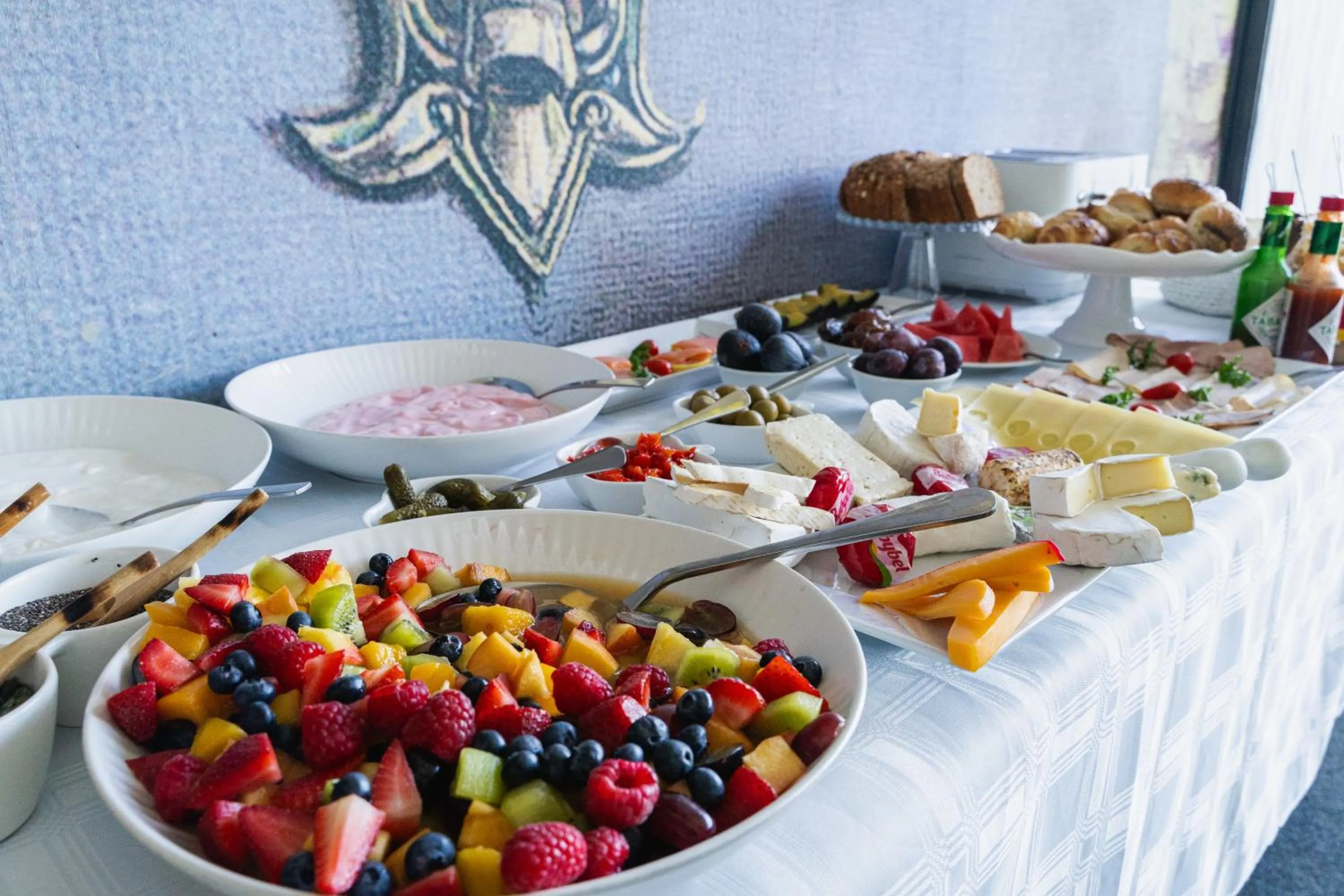 Buffet breakfast in Sea Star Rocks Boutique Hotel