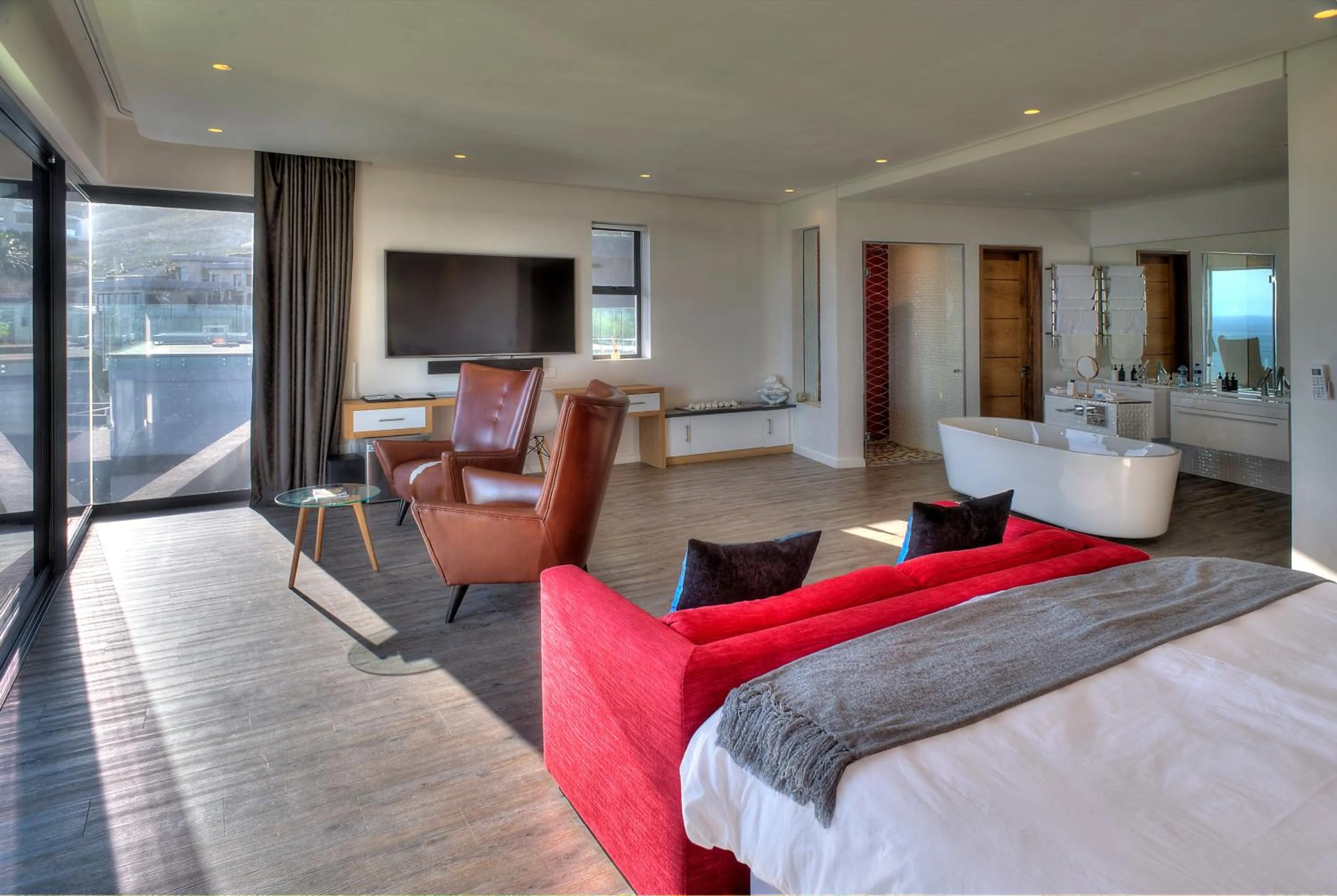 Bed in Sea Star Rocks Boutique Hotel