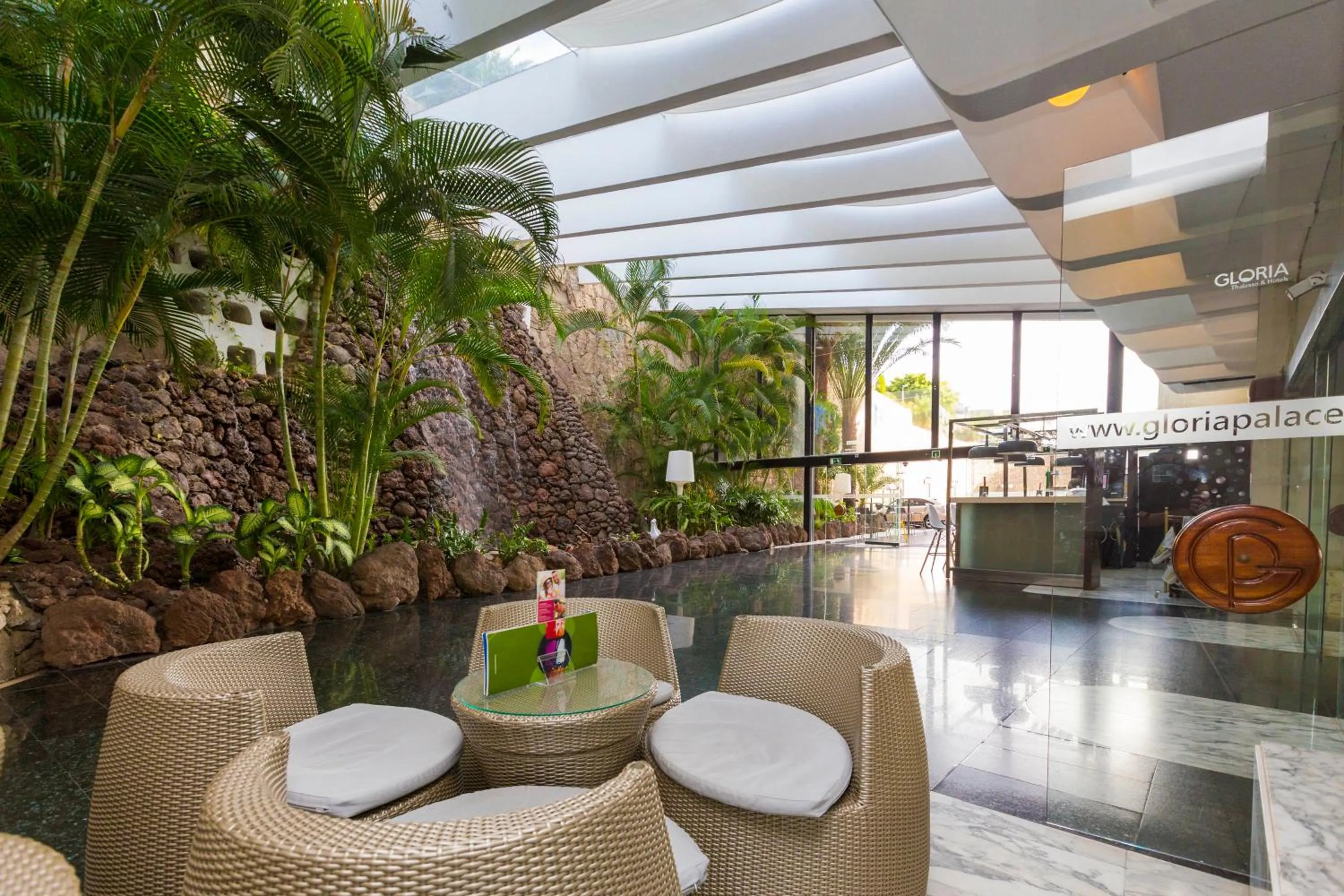 Lobby or reception in Gloria Palace San Agustín Thalasso & Hotel