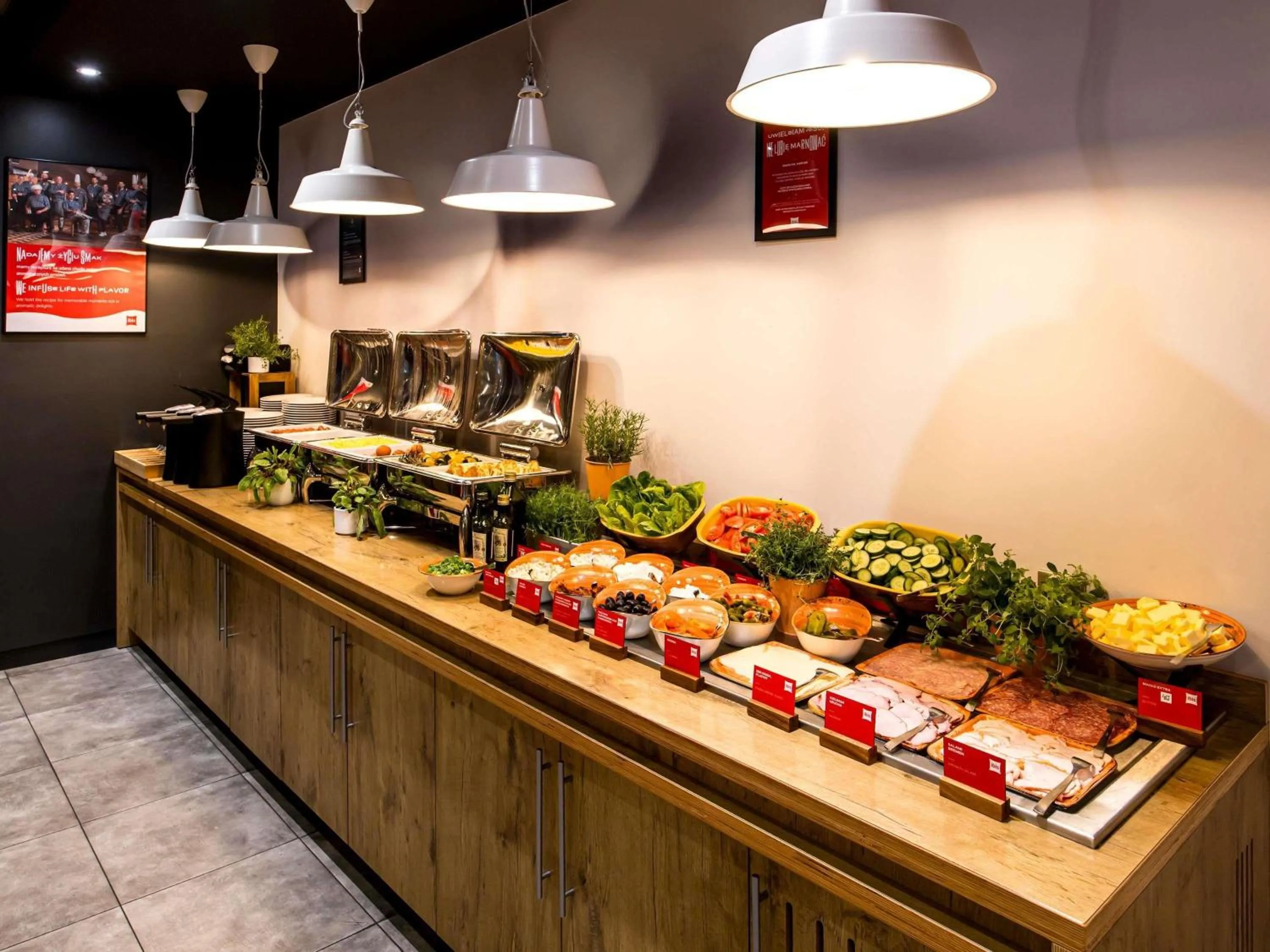 Breakfast in Ibis Wroclaw Centrum