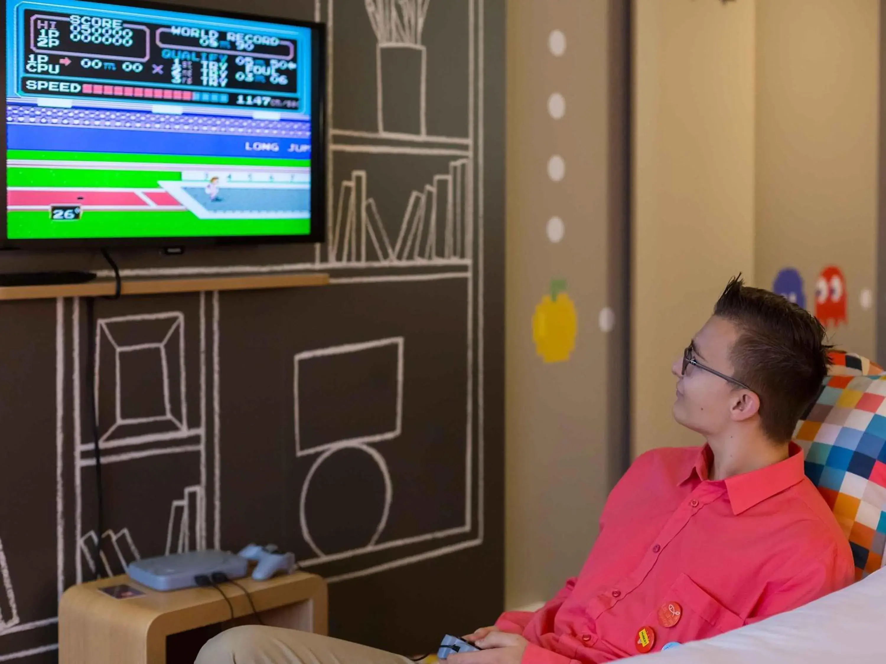 Bedroom in Ibis Wroclaw Centrum Bedroom in Ibis Wroclaw Centrum