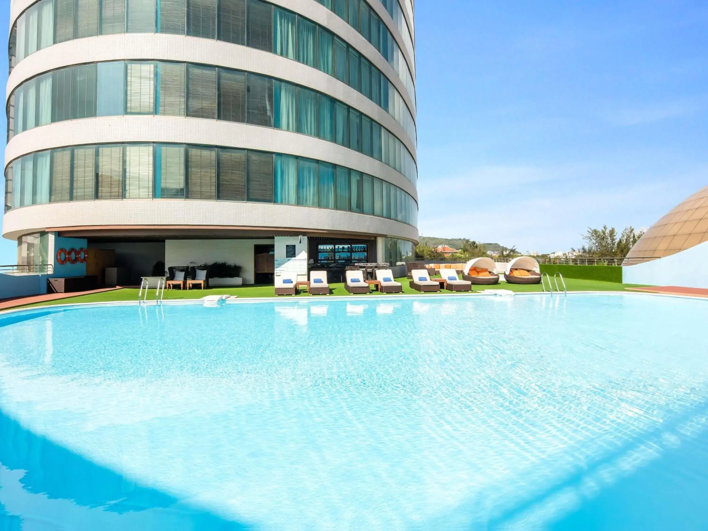 Pool view in Pullman Vung Tau Pool view in Pullman Vung Tau