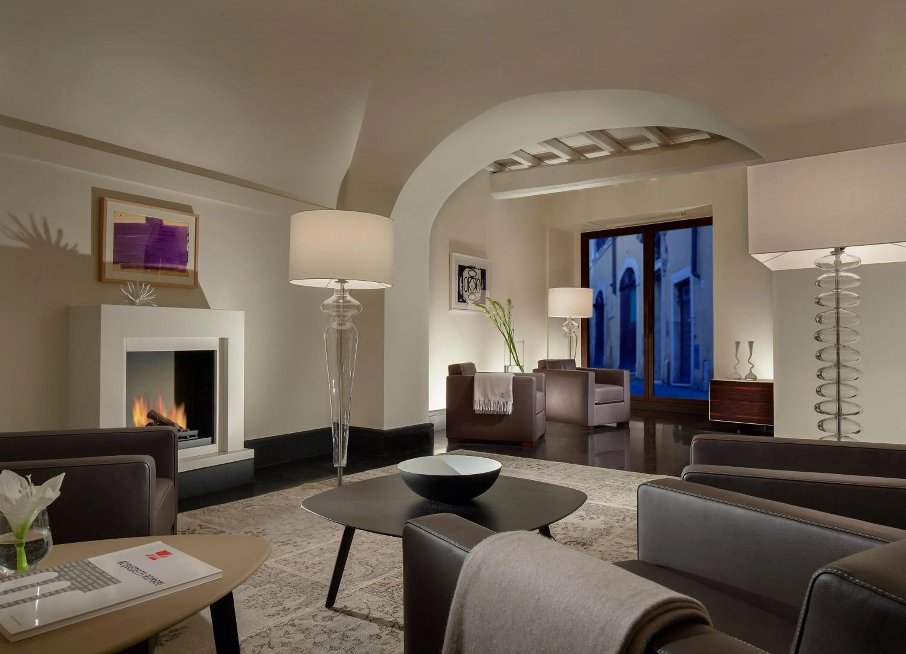 Living room in Palazzo Scanderbeg