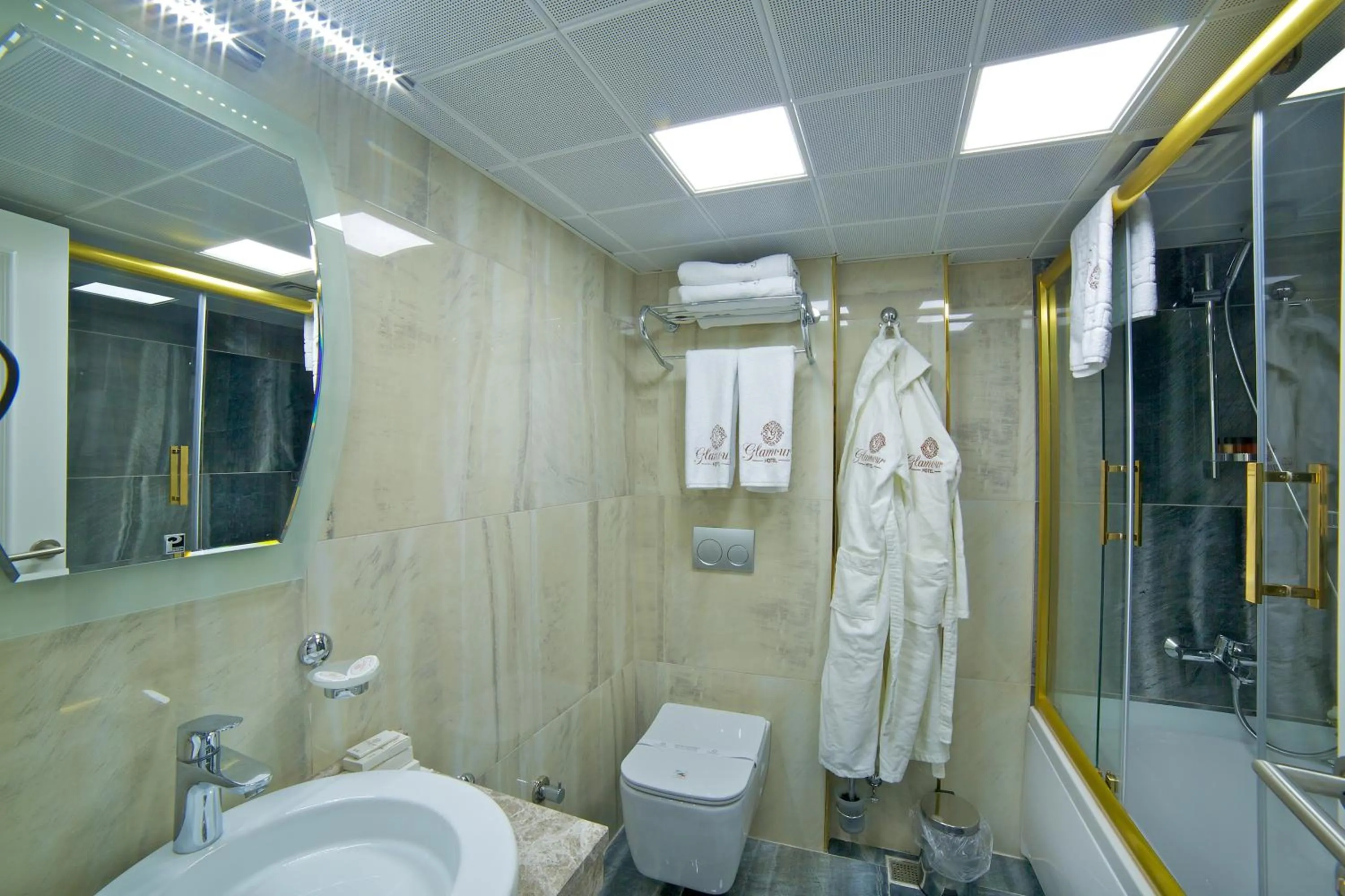 Bathroom in Glamour Hotel Istanbul Sirkeci