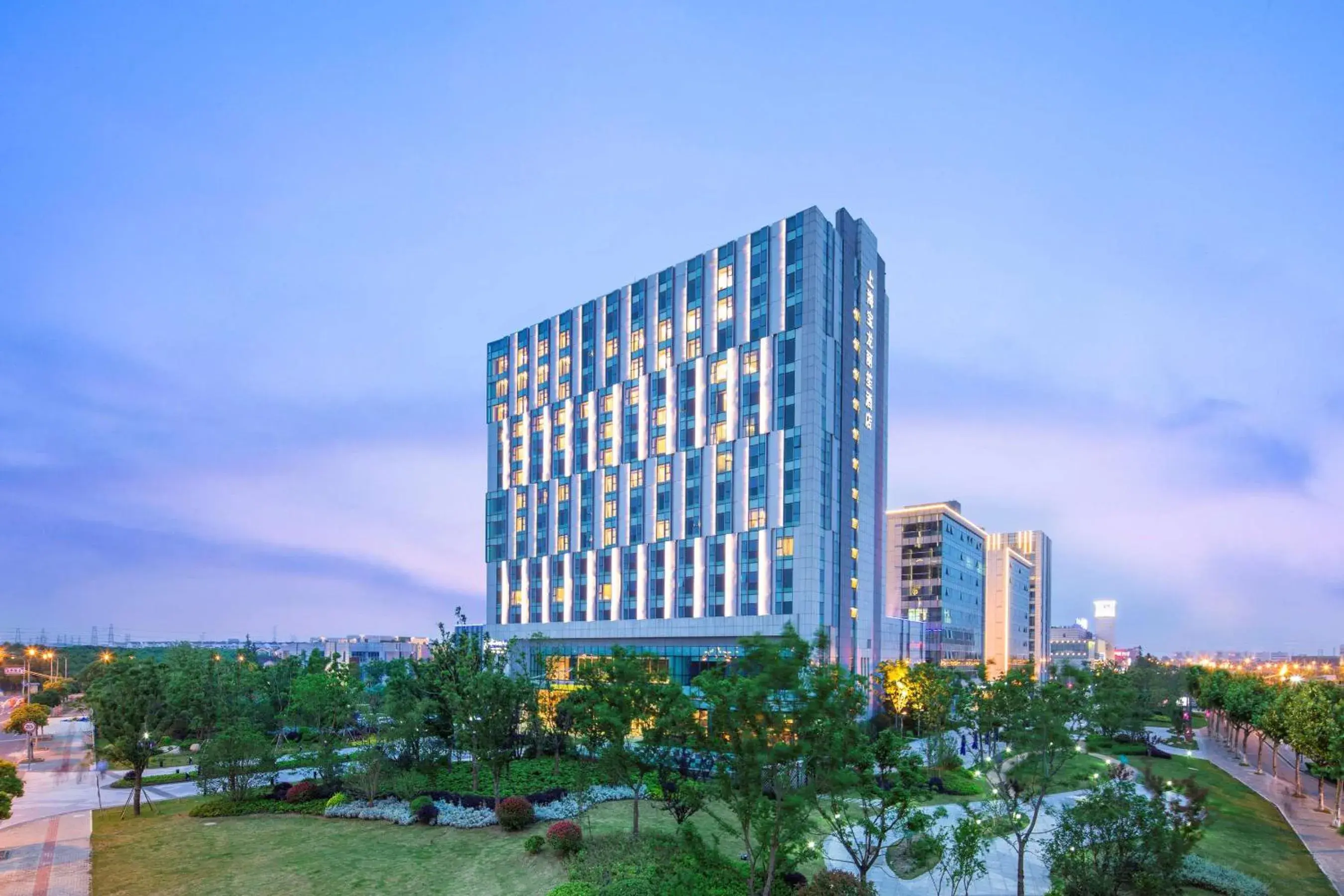 Property building in Radisson Blu Shanghai Pudong Jinqiao Property building in Radisson Blu Shanghai Pudong Jinqiao