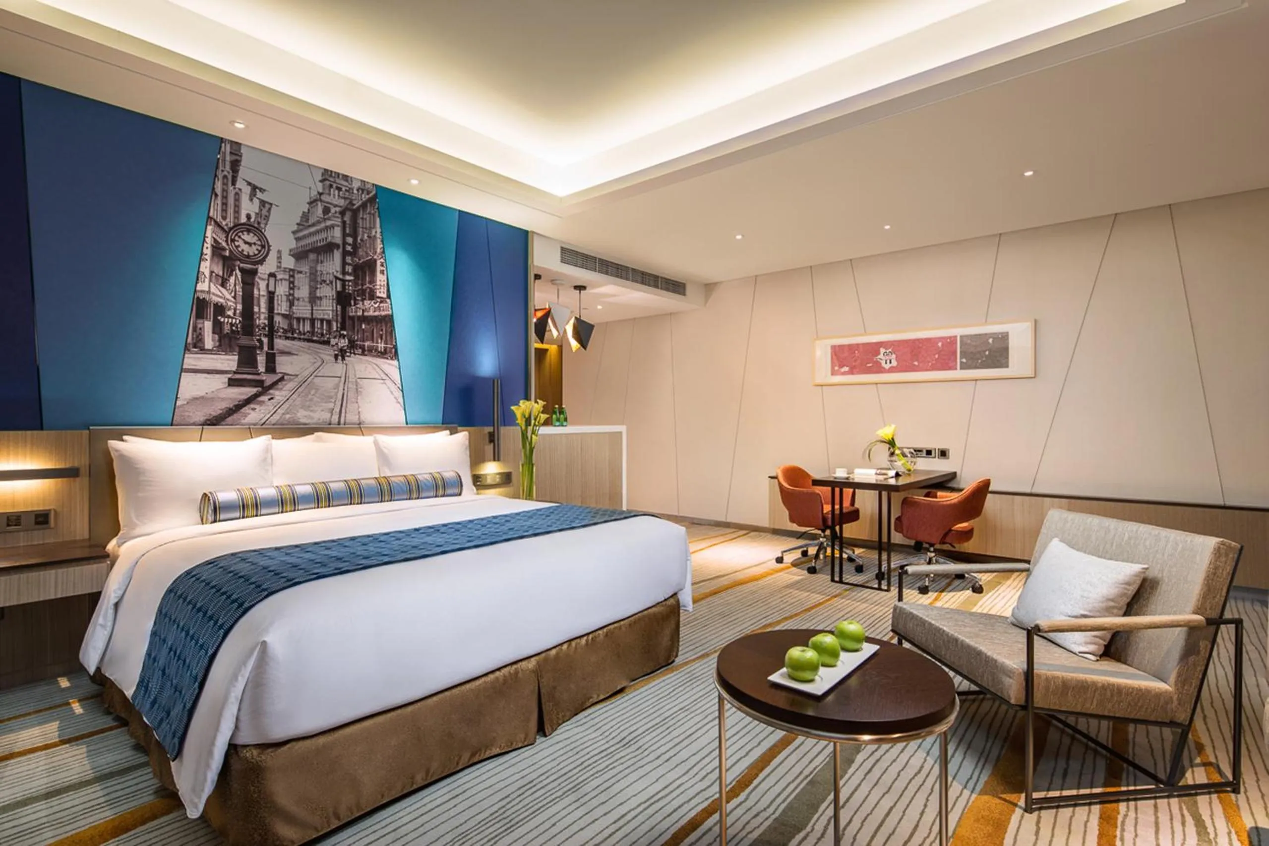 Bed in Radisson Blu Shanghai Pudong Jinqiao