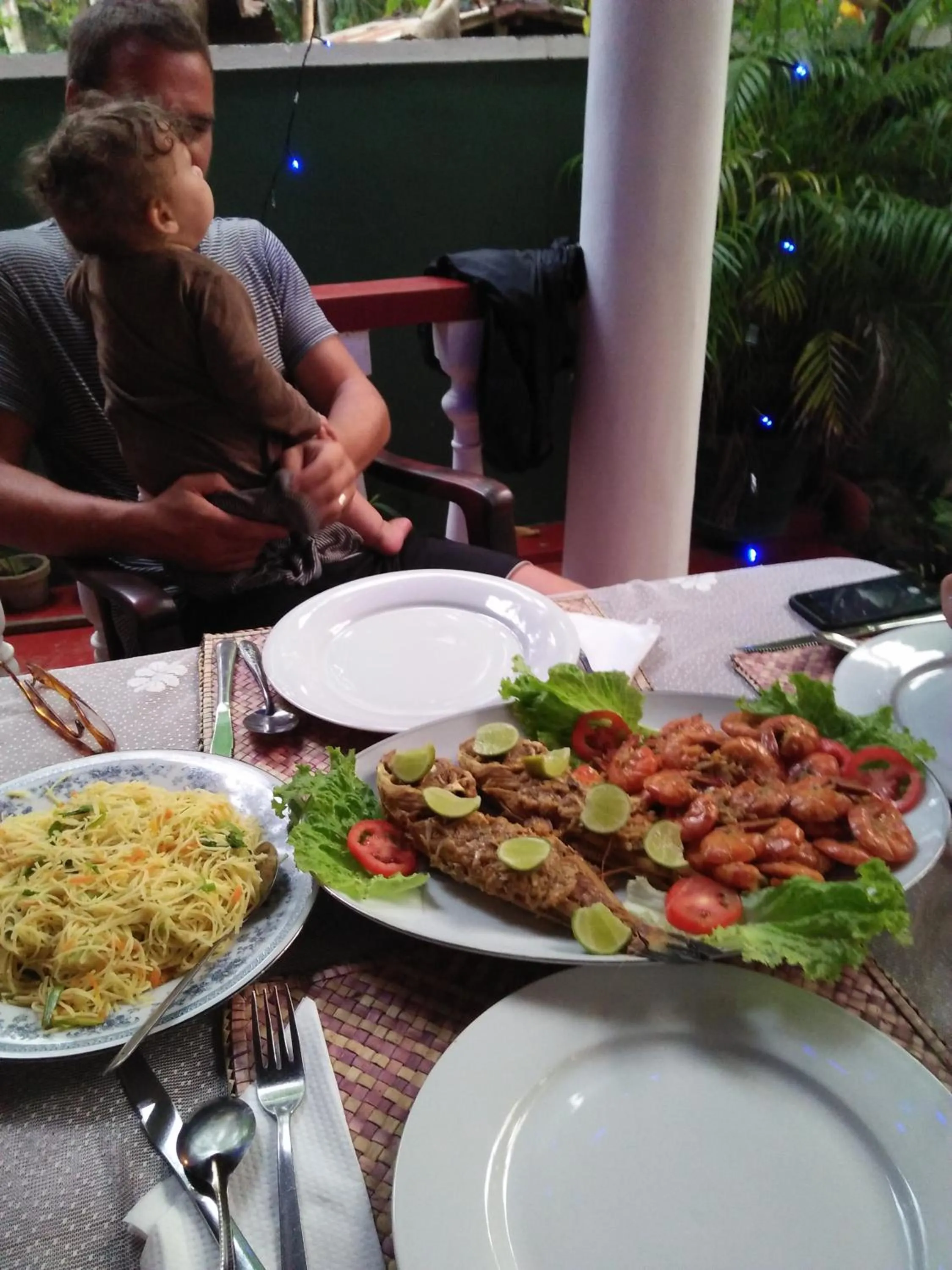 Lunch in Ananda Villa Bentota