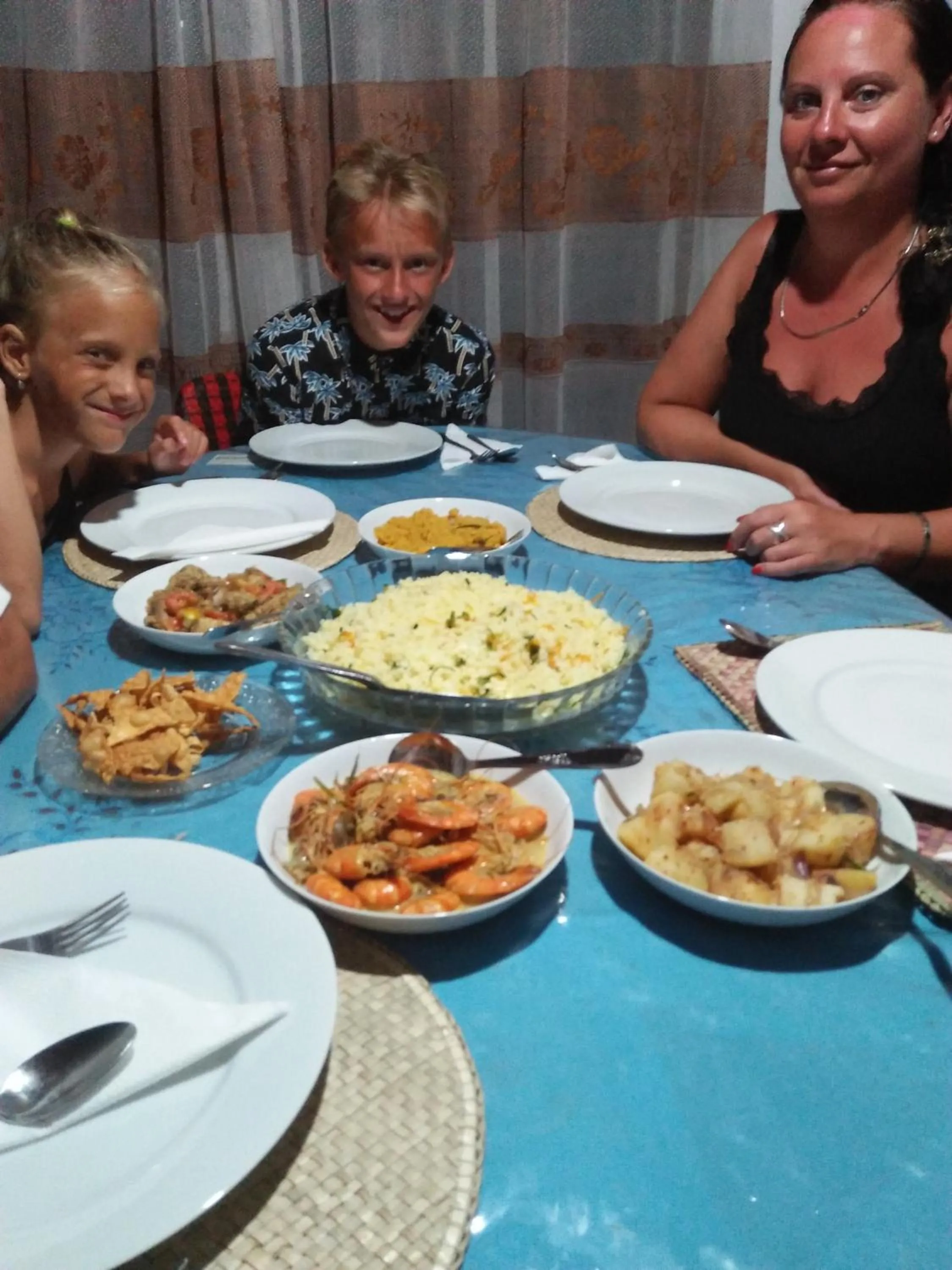Dinner in Ananda Villa Bentota