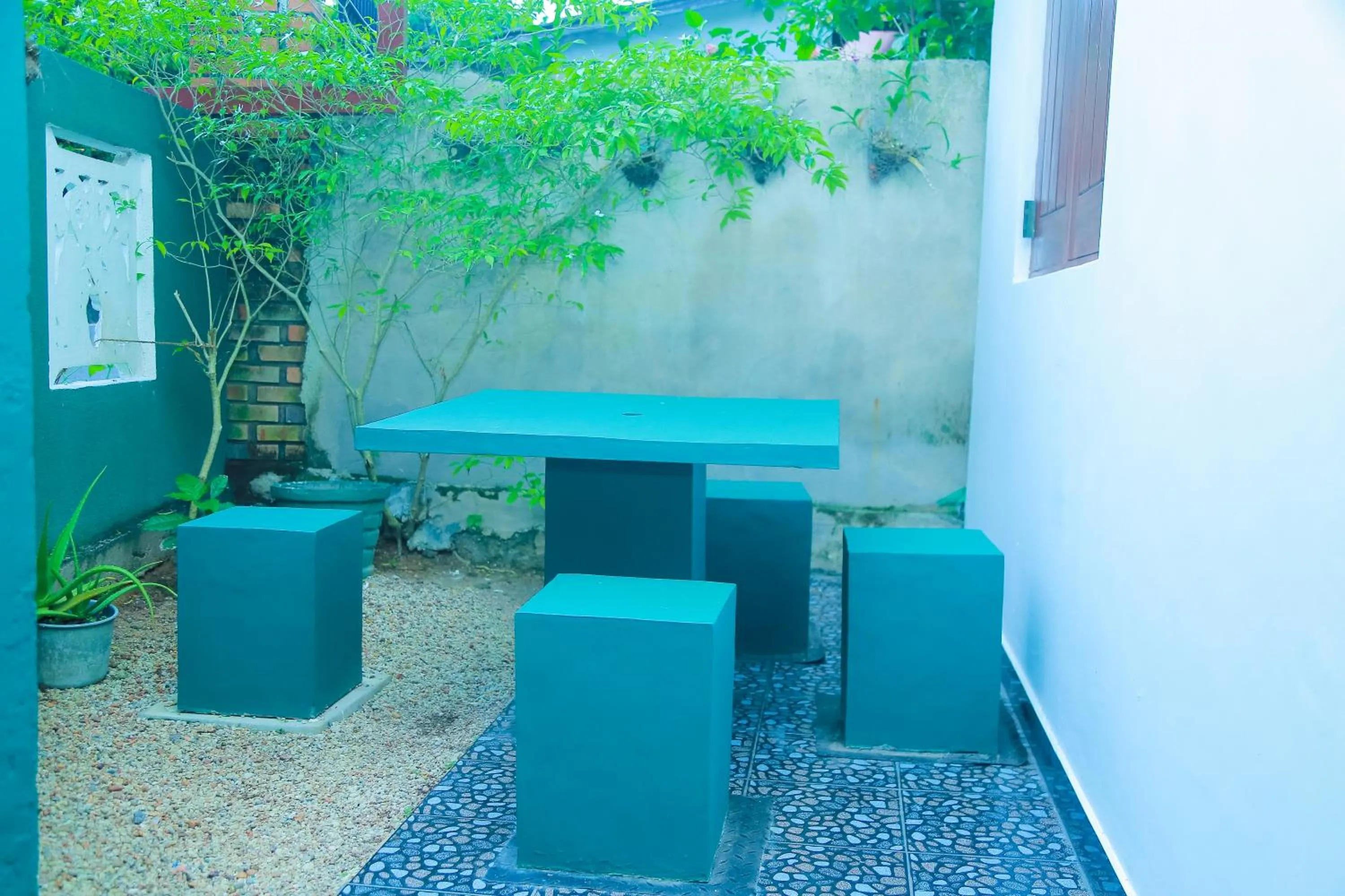 Patio in Ananda Villa Bentota