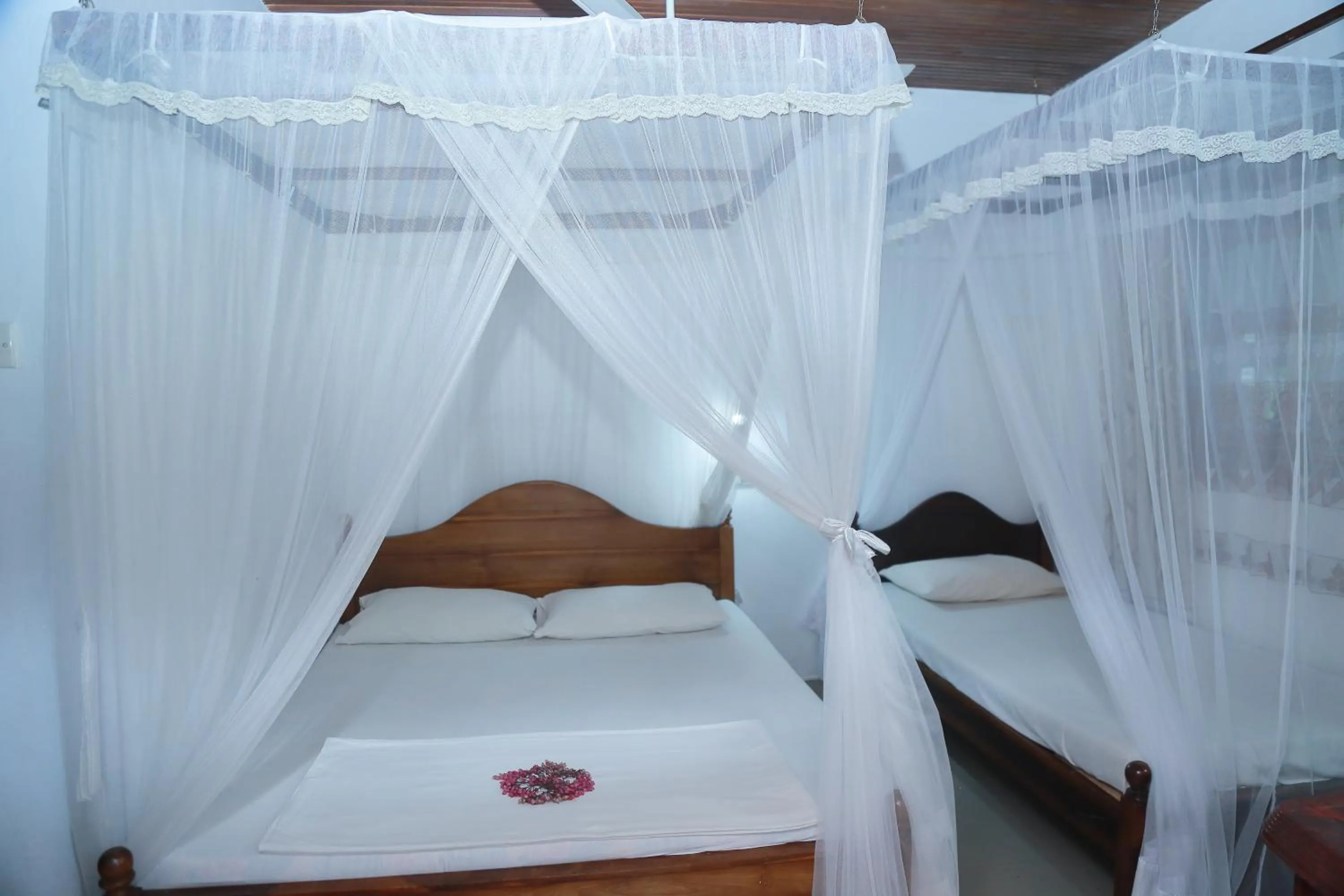 Bed in Ananda Villa Bentota