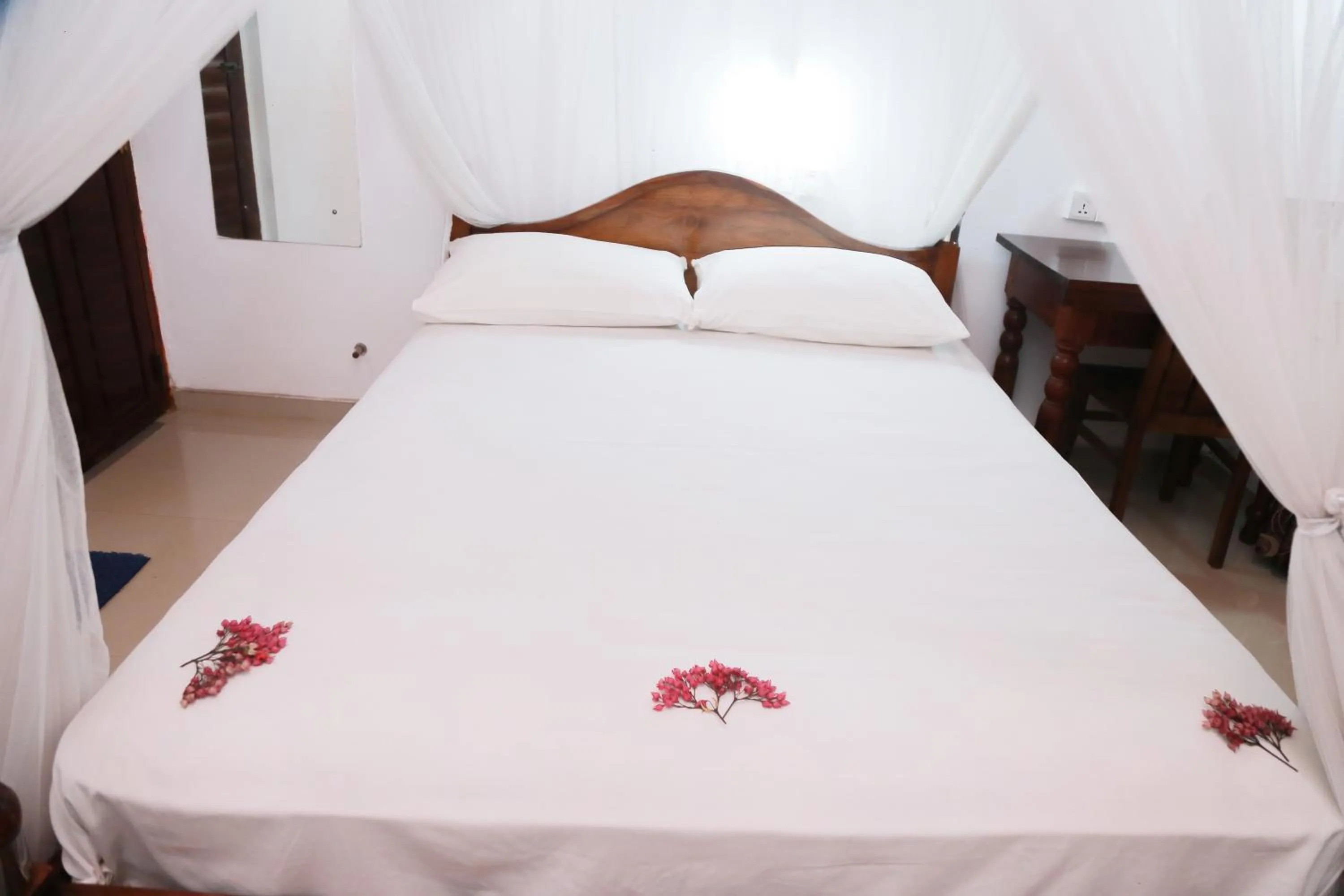 Bed in Ananda Villa Bentota