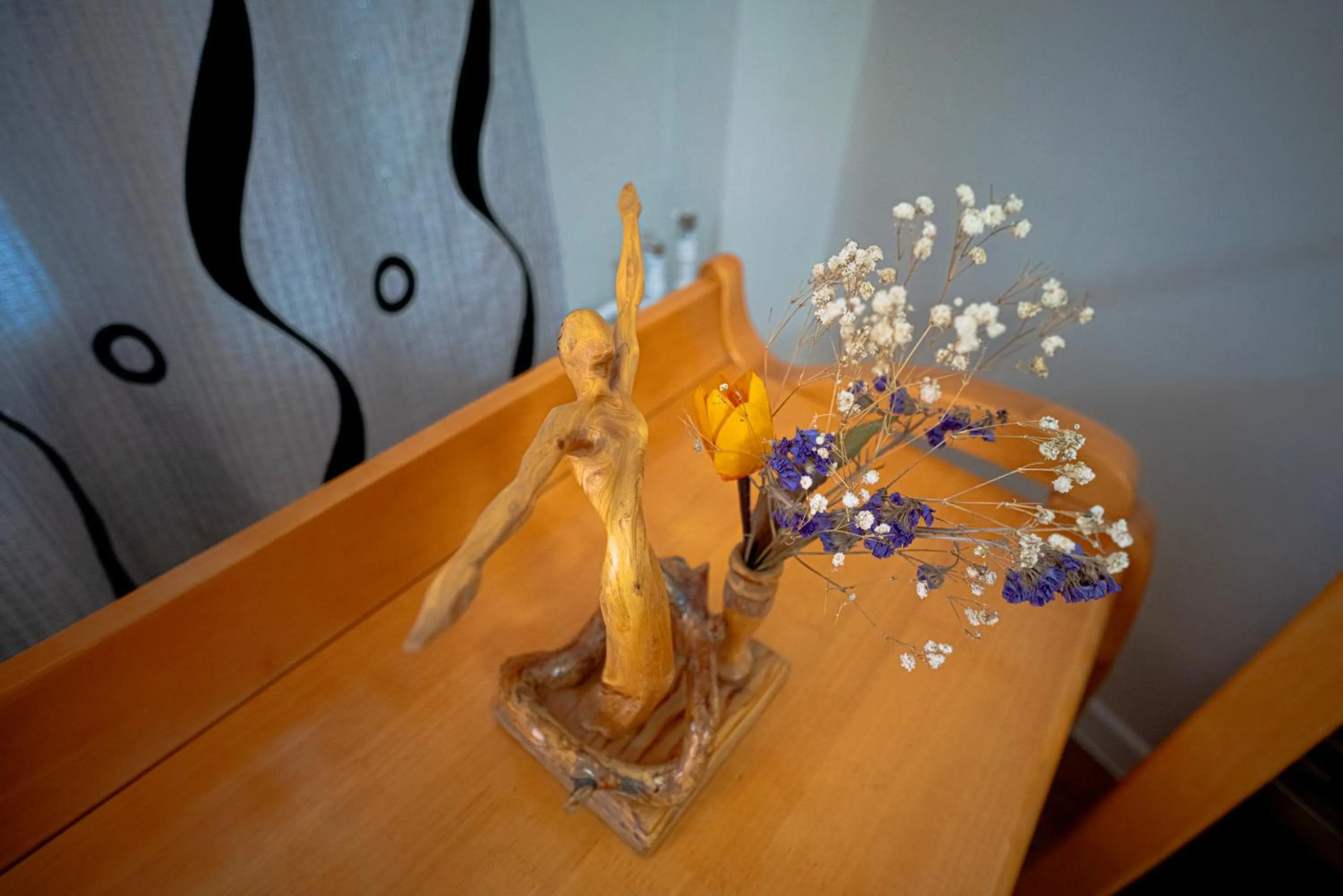 Decorative detail in Tsolmon's Serviced Apartments